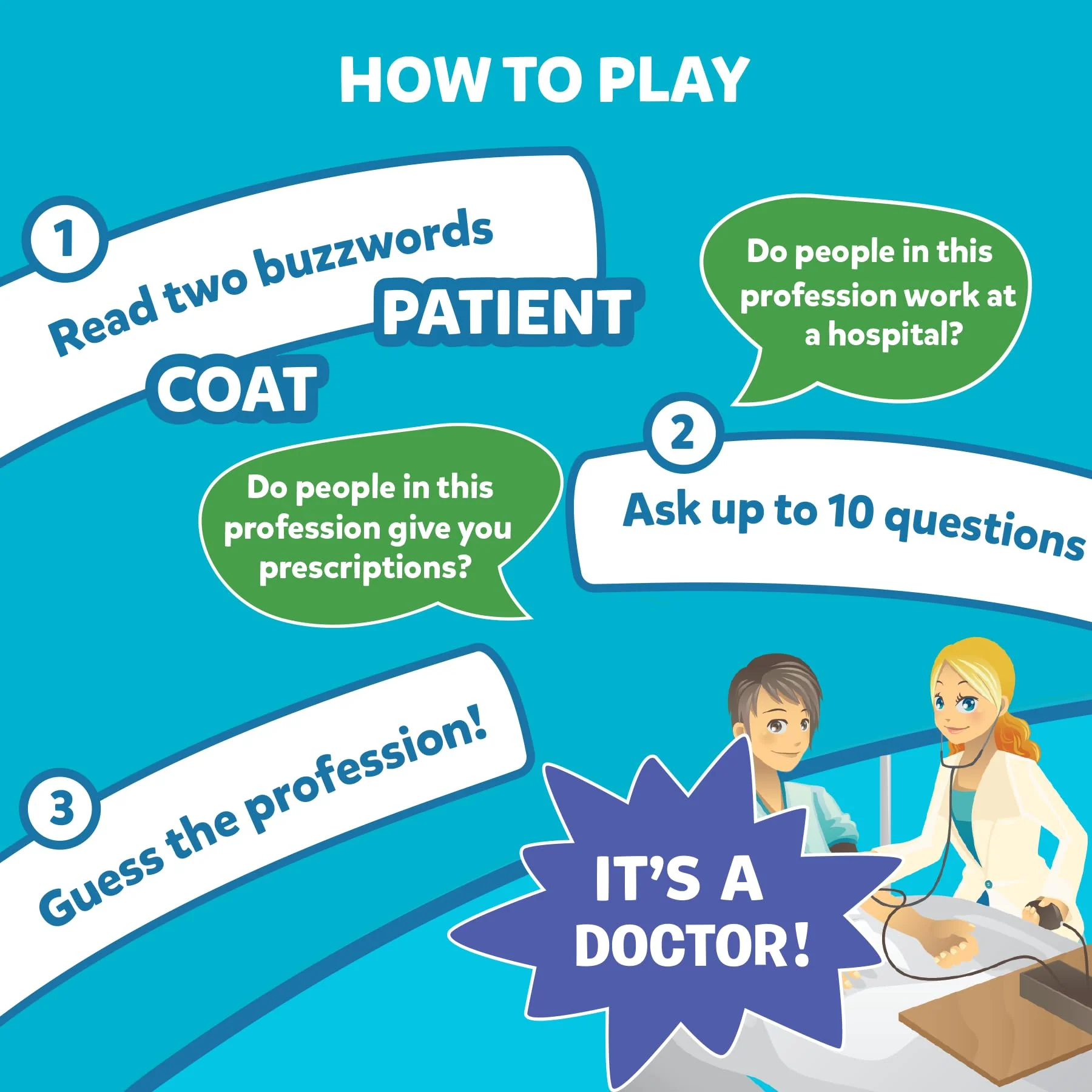 Skillmatics Card Game - Guess in 10 Inspiring Professions, Perfect for Boys, Girls, Kids, and Families Who Love Board Games and Educational Toys, Travel Friendly, Gifts - Image 3