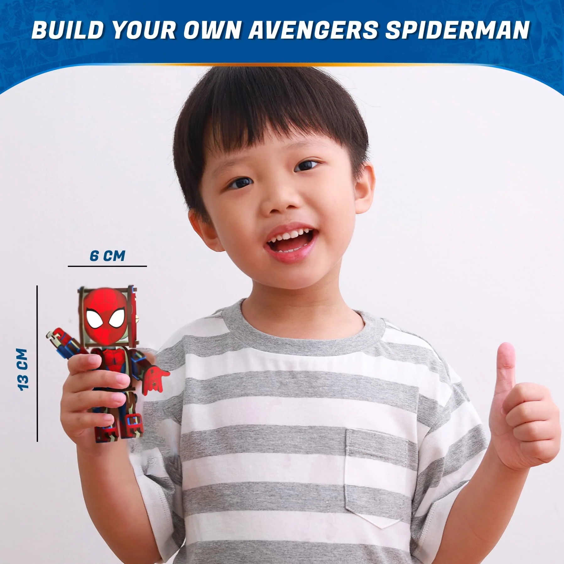 Skillmatics Marvel Stem Building Toy - Buildables Spider-Man, Gifts For Ages 8 & Up, Diy Action Toy Figures & Collectibles, 70 Pieces - Image 2