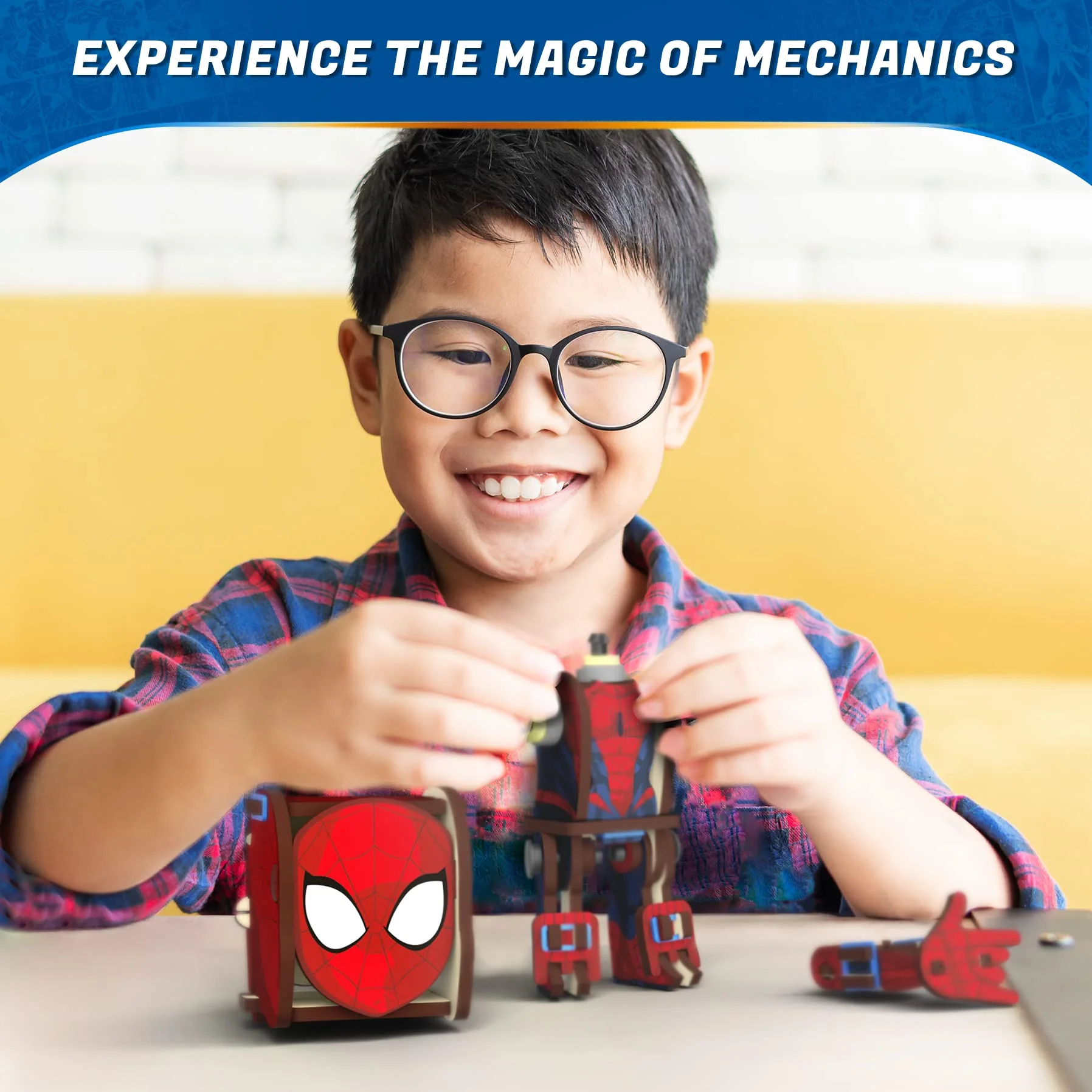 Skillmatics Marvel Stem Building Toy - Buildables Spider-Man, Gifts For Ages 8 & Up, Diy Action Toy Figures & Collectibles, 70 Pieces - Image 3