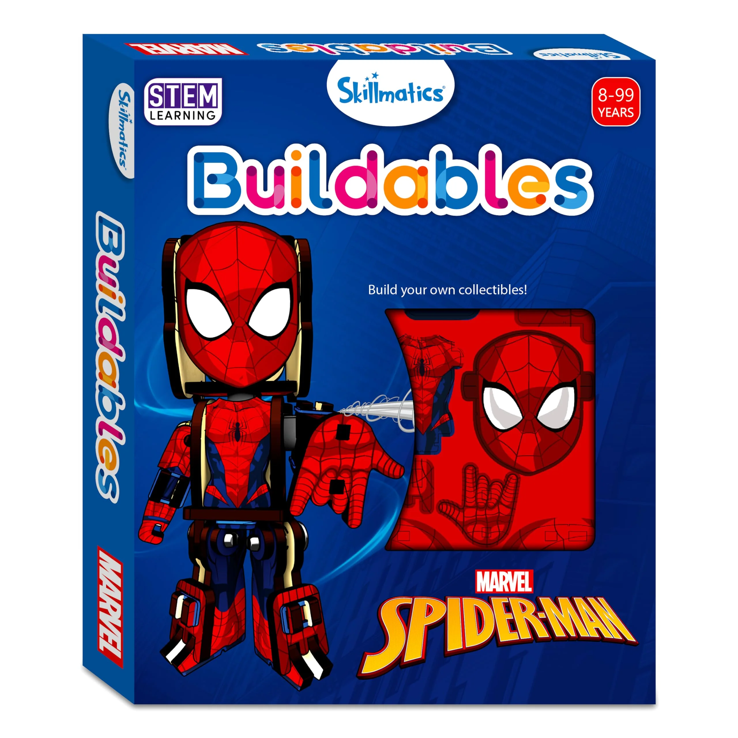 Skillmatics Marvel Stem Building Toy - Buildables Spider-Man, Gifts For Ages 8 & Up, Diy Action Toy Figures & Collectibles, 70 Pieces - Image 6