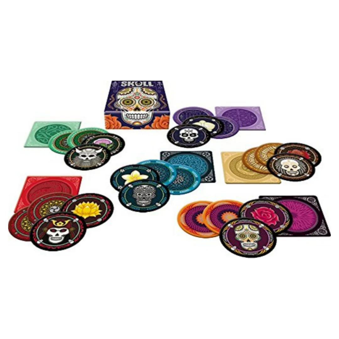 Skull Party Game - Bluffing and Strategy Board Game - Image 5