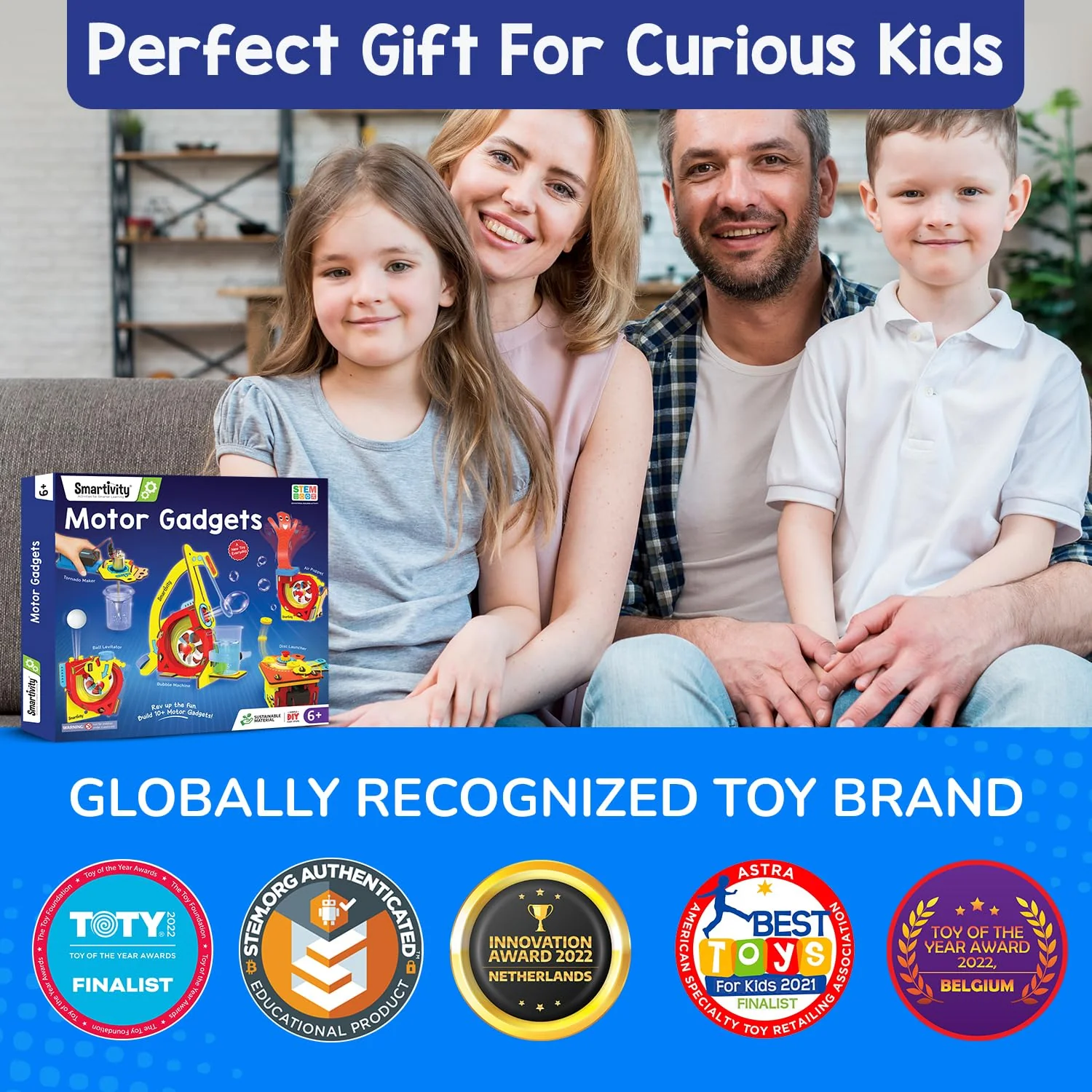 Smartivity Motor Gadgets 6 - 14 years DIY STEM Construction Toy - Image 4