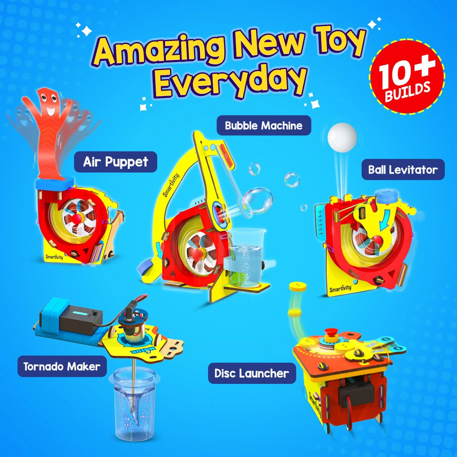 Smartivity Motor Gadgets 6 - 14 years DIY STEM Construction Toy - Image 6