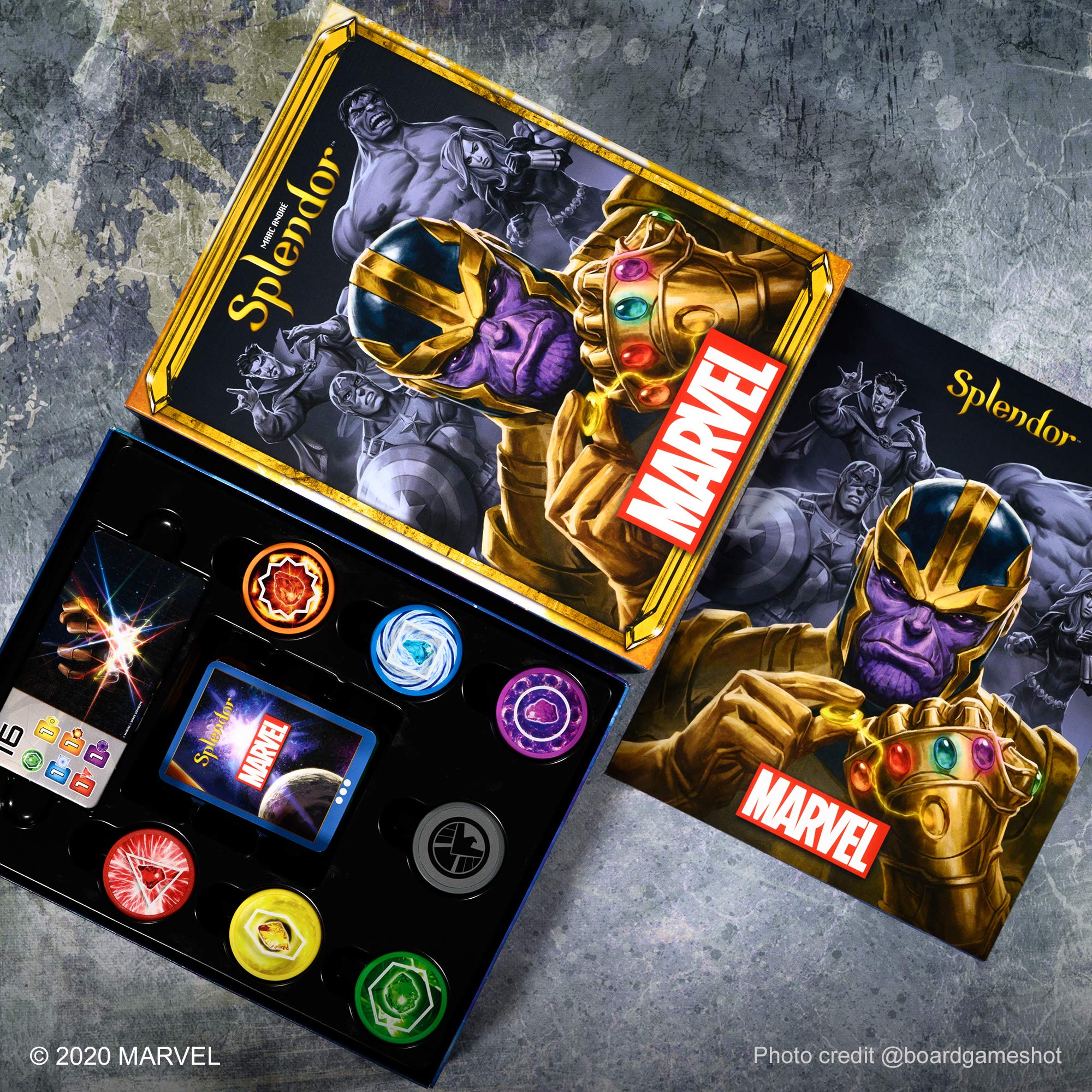 Space Cowboys Marvel Splendor Strategy Board Game - Image 6