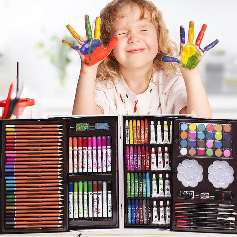 Space Theme 145pcs Art Painting Box for Kids & Adults - Image 3