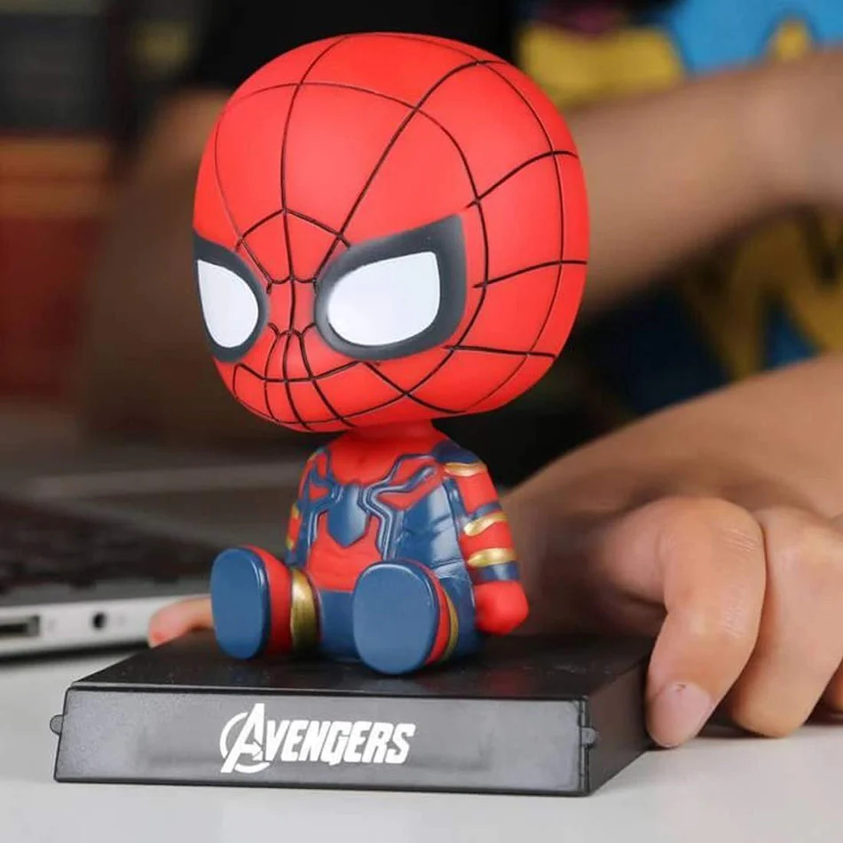 Spiderman Bobblehead With Mobile Holder - Image 2