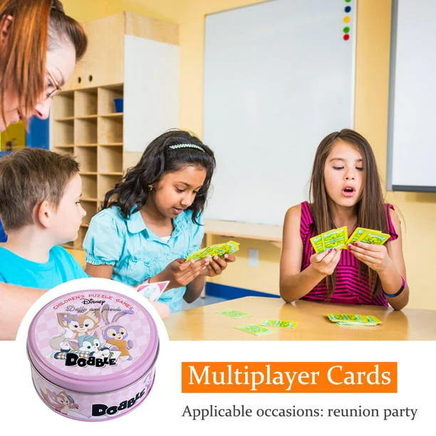 Spot It! Disney Duffy and Friends Card Game | Fast-Paced Symbol Matching Observation Game | Fun Family Game for Kids and Adults | Age 6+ | 2-8 Players | Avg. Playtime 15 Minutes - Image 7