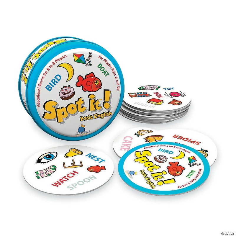 Spot It! Dobble Basic English Card Game - Image 2
