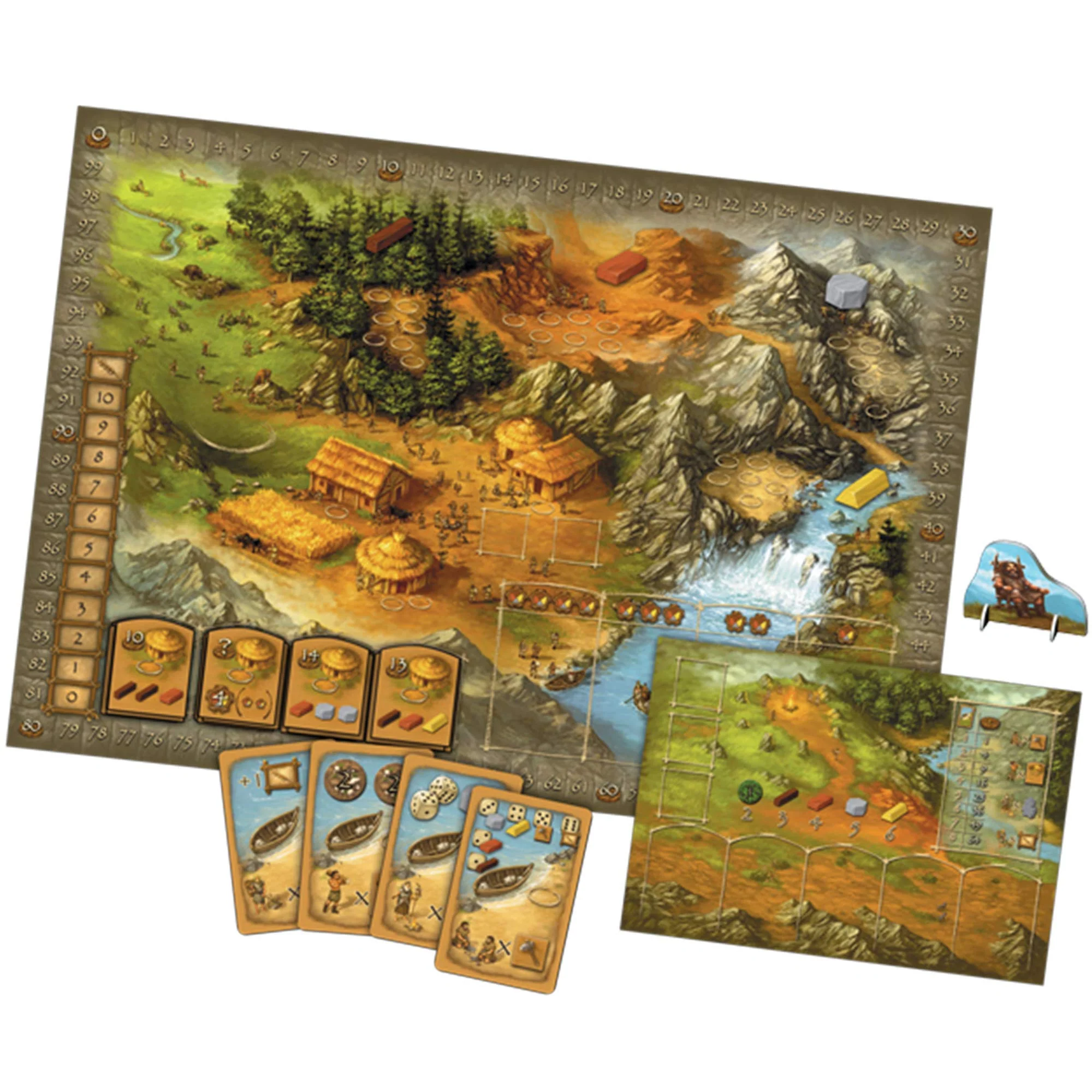 Stone Age Board Game Engaging Worker Placement Strategy for Civilization Building - Image 4