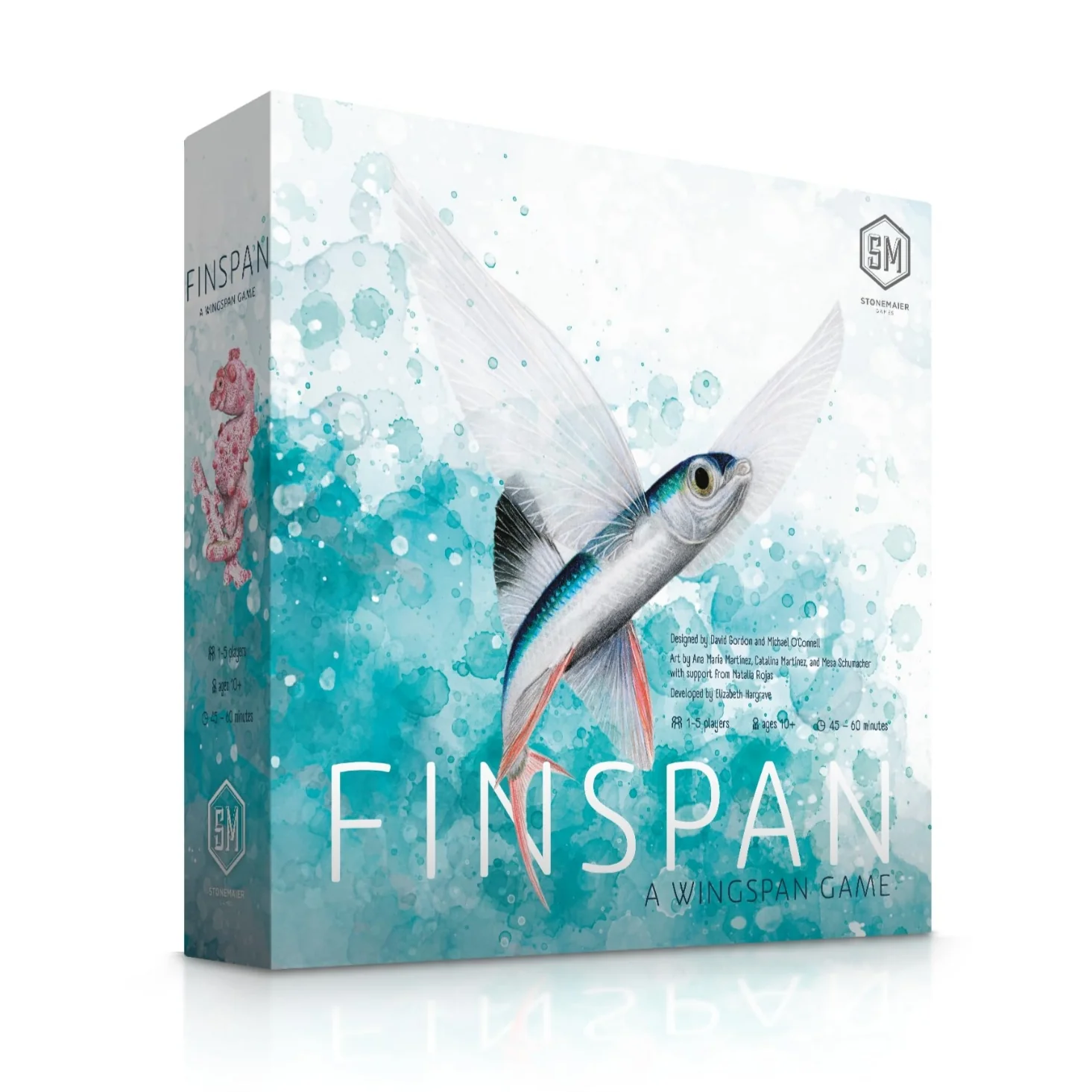 Stonemaier Games Finspan Strategy Board Game About Collecting Fish