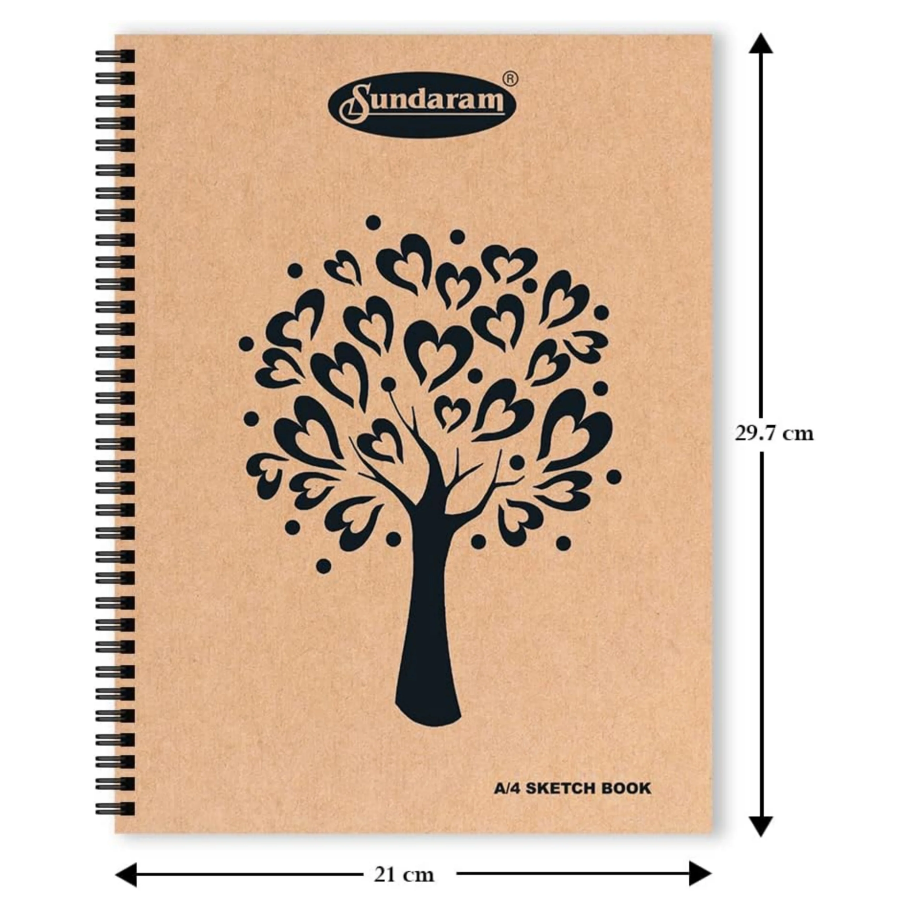Sundaram Sketch Book Spiral Bound (Wiro) - 100 pages - Image 3