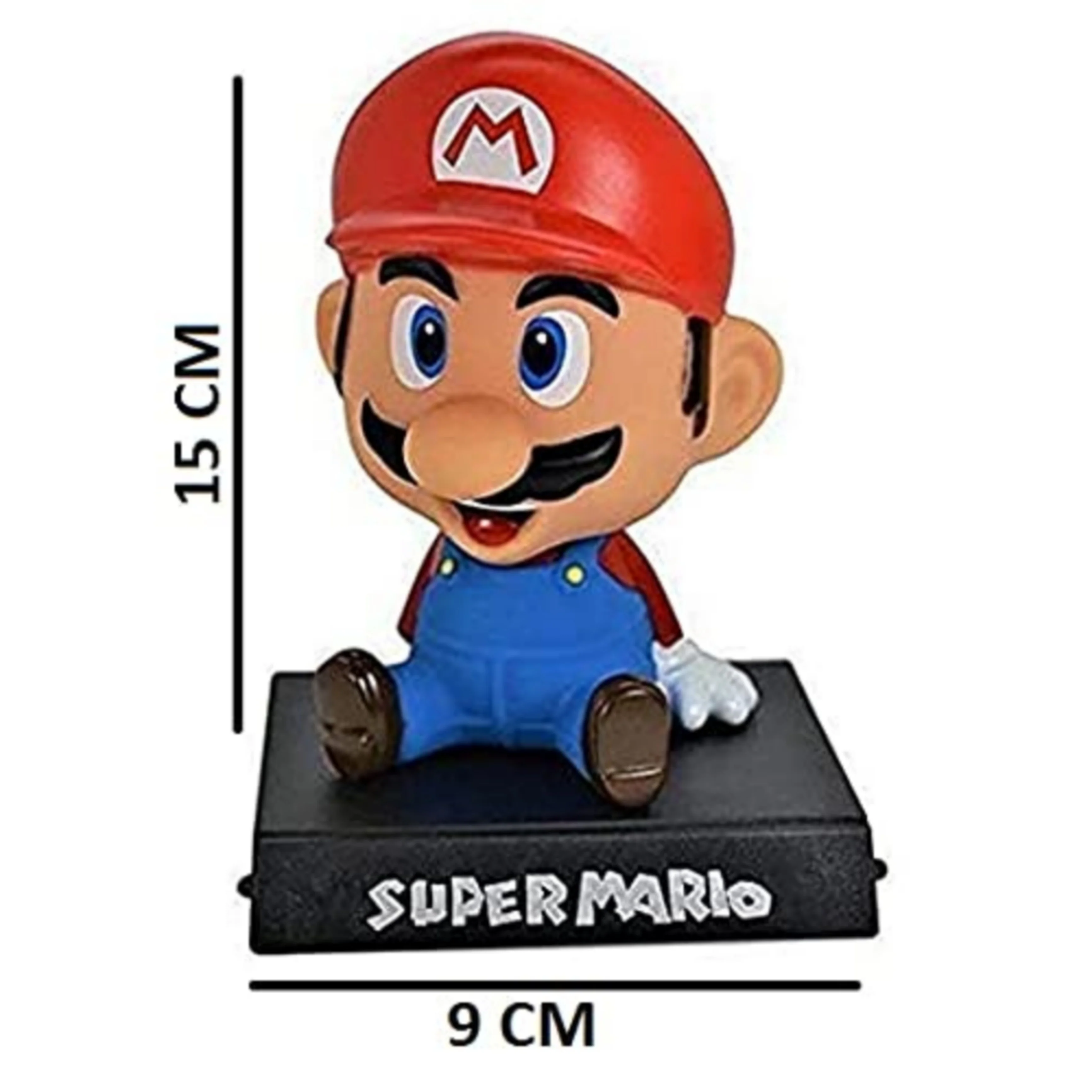 Super Mario Red Bobblehead With Mobile Holder - Image 4