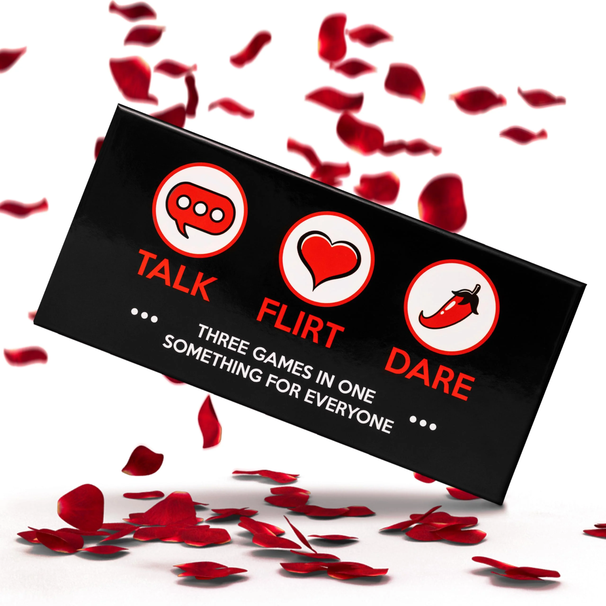 Talk Flirt Dare – Fun and Romantic Couples Game for Date Night Conversation Cards for Couples to Strengthen Relationships - Image 2