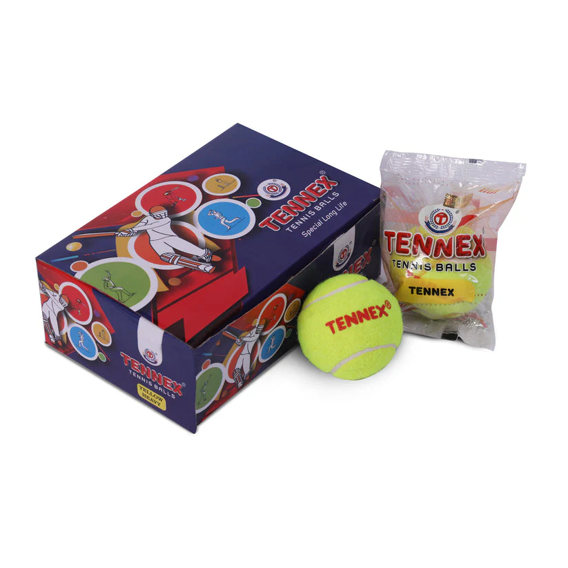 Tennex Rubber Tennis Ball for Cricket - Heavyweight - Image 3