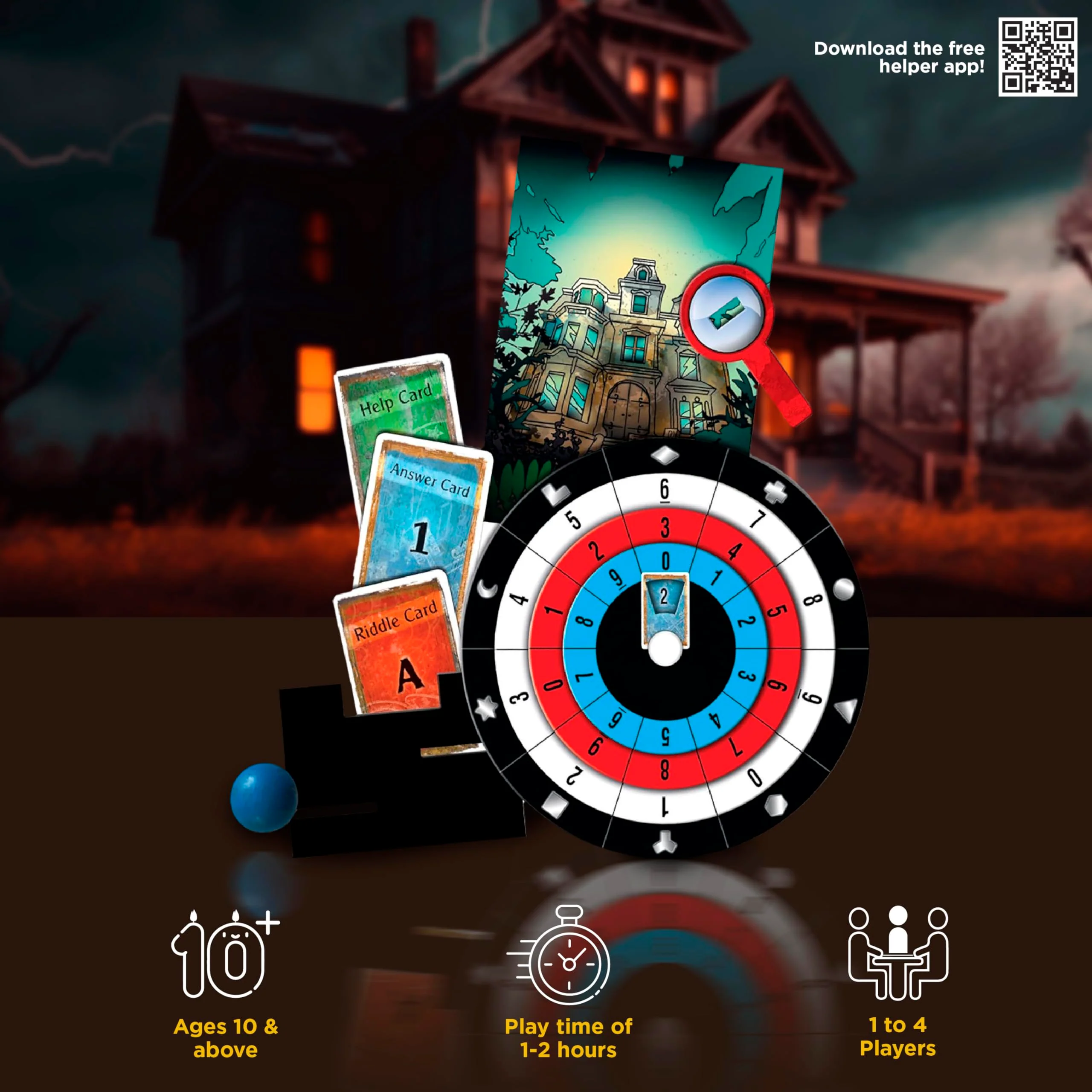 Thames & Kosmos Exit The House of Riddles Card Based Home Escape Room Game - Image 2