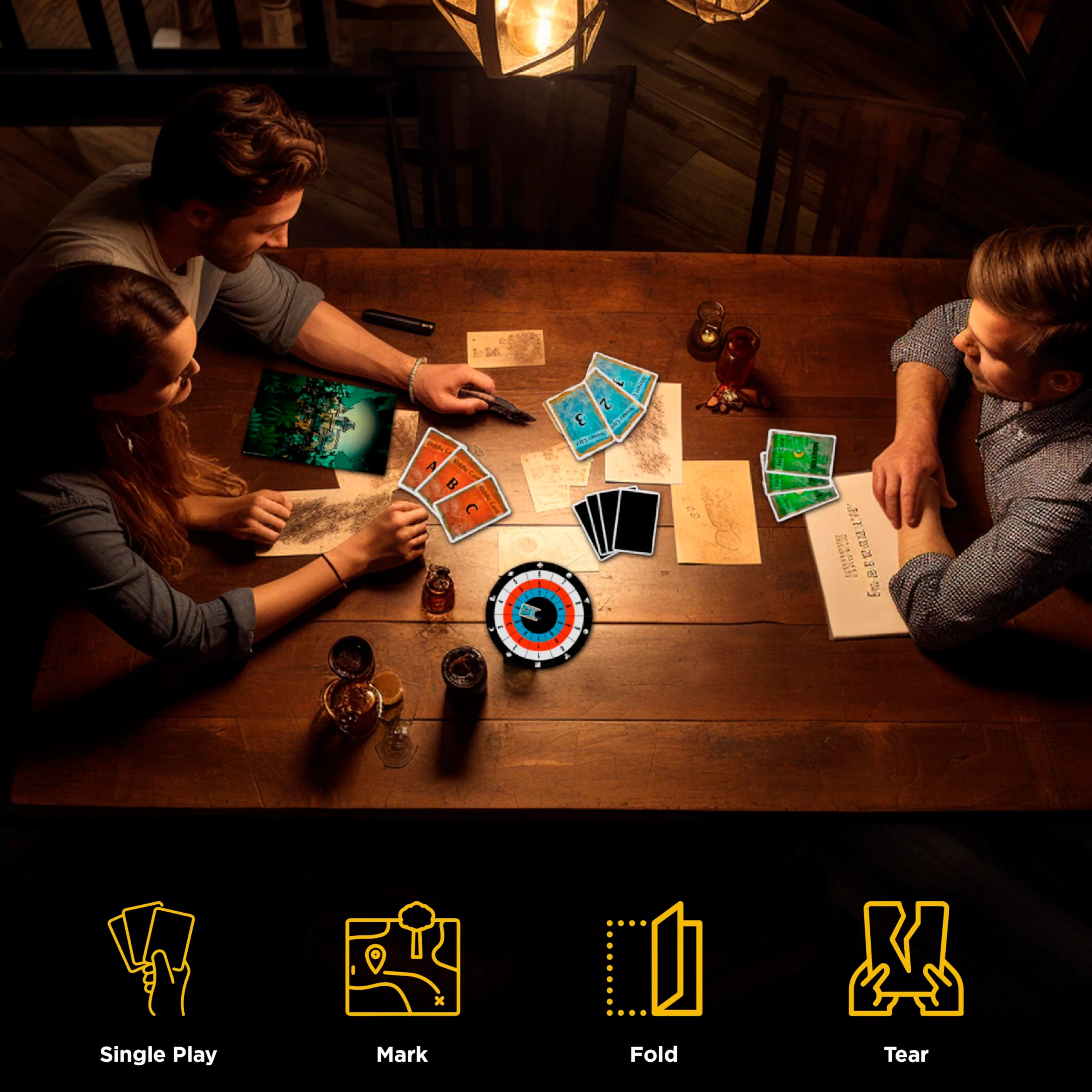 Thames & Kosmos Exit The House of Riddles Card Based Home Escape Room Game - Image 4