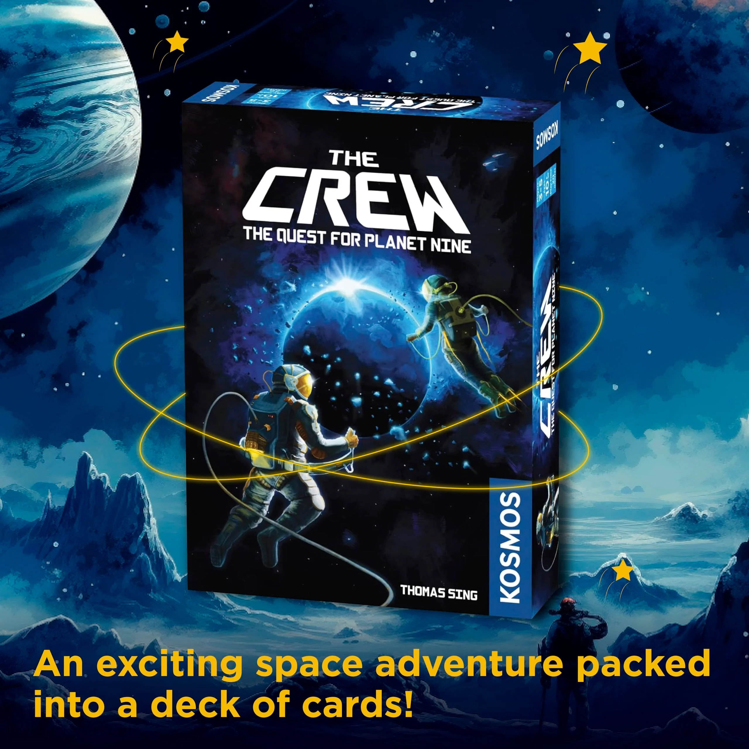 Thames & Kosmos The Crew Quest for Planet Nine Card Game - Image 4