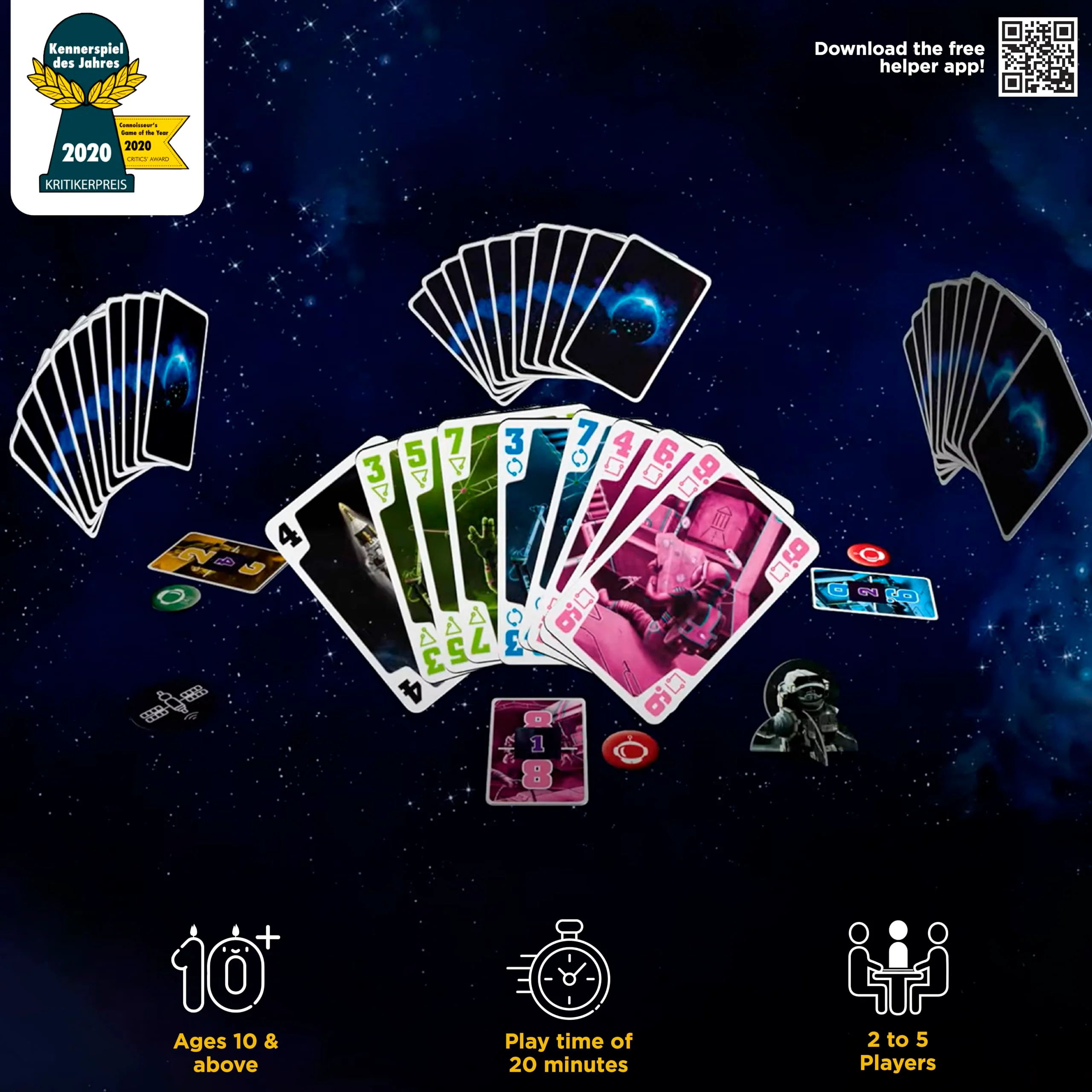 Thames & Kosmos The Crew Quest for Planet Nine Card Game - Image 6