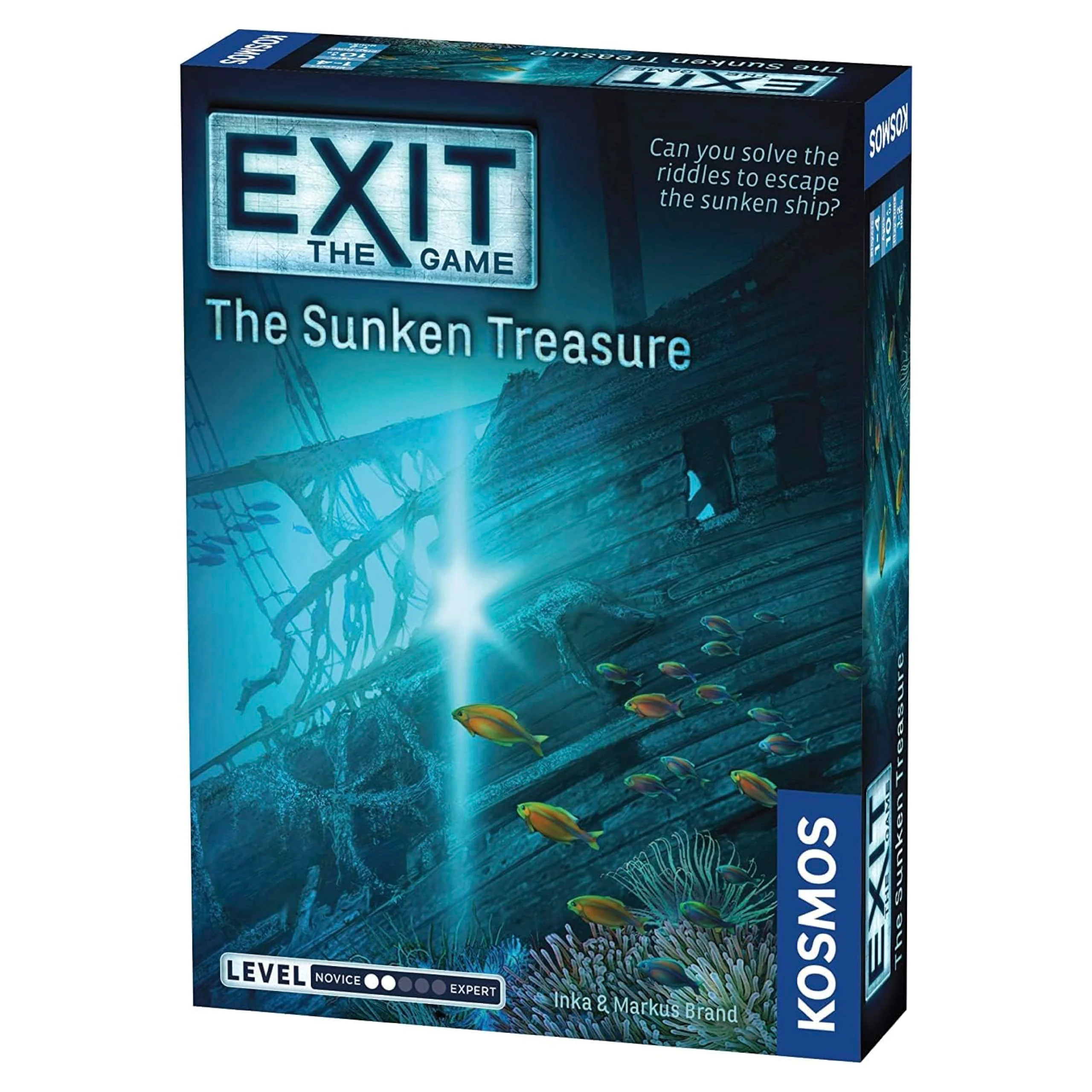 Thames & Kosmos The Exit Game The Sunken Treasure Card Based At Home Escape Room Game