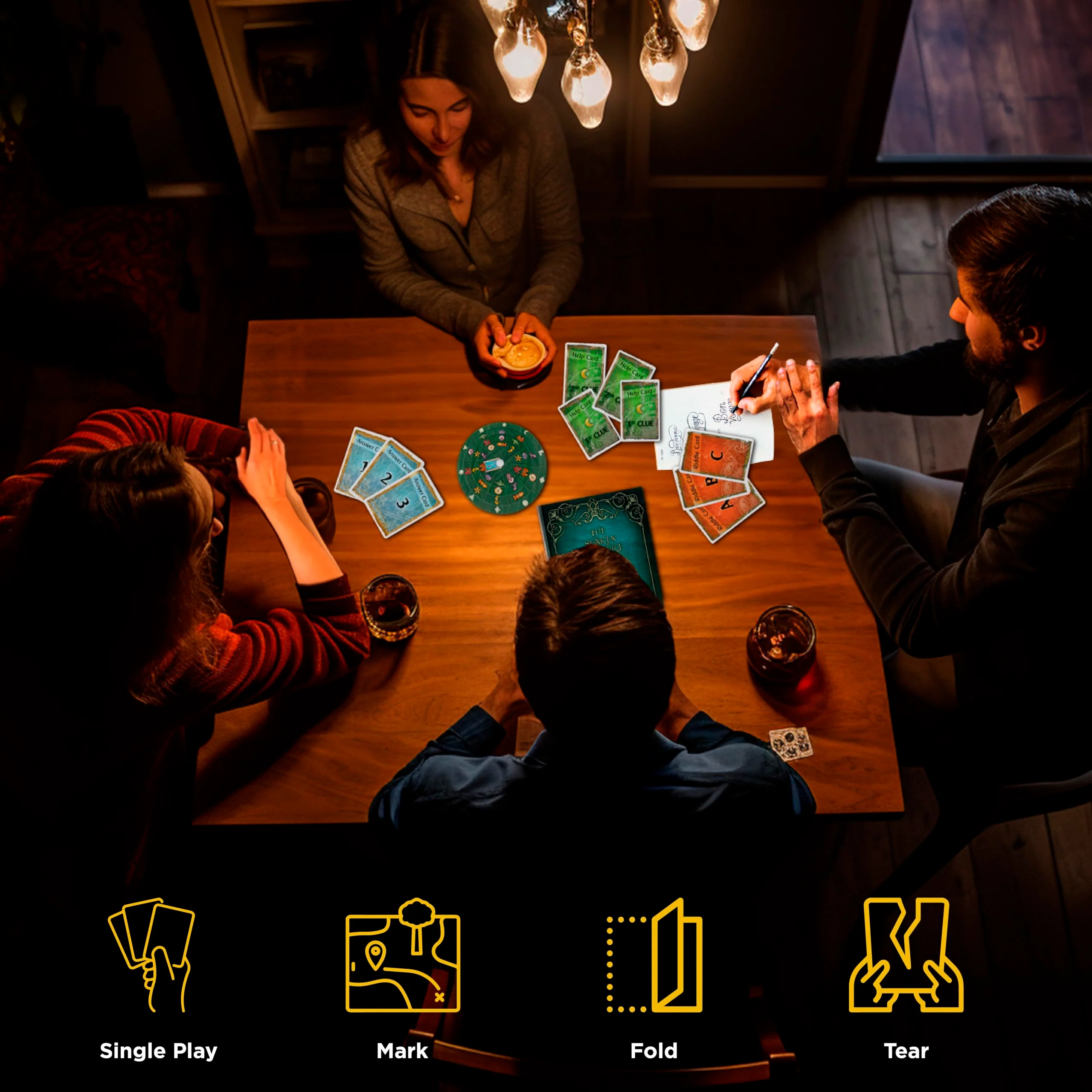 Thames & Kosmos The Exit Game The Sunken Treasure Card Based At Home Escape Room Game - Image 5