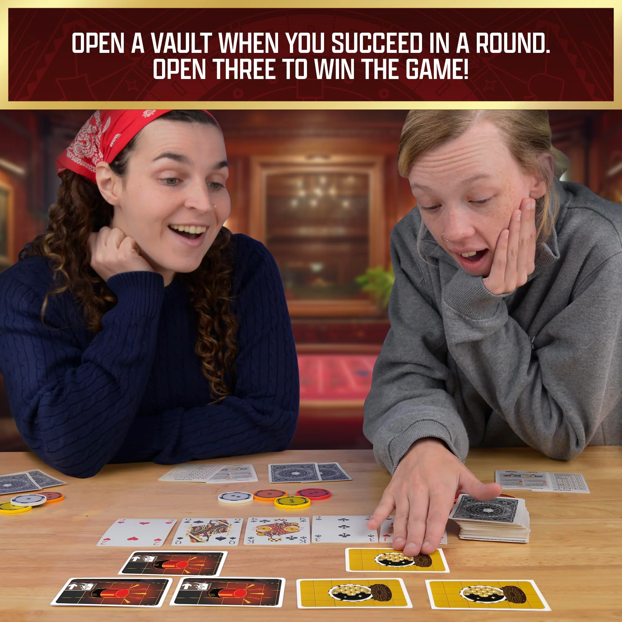 Thames & Kosmos The Gang Cooperative Poker Card Game - Image 5