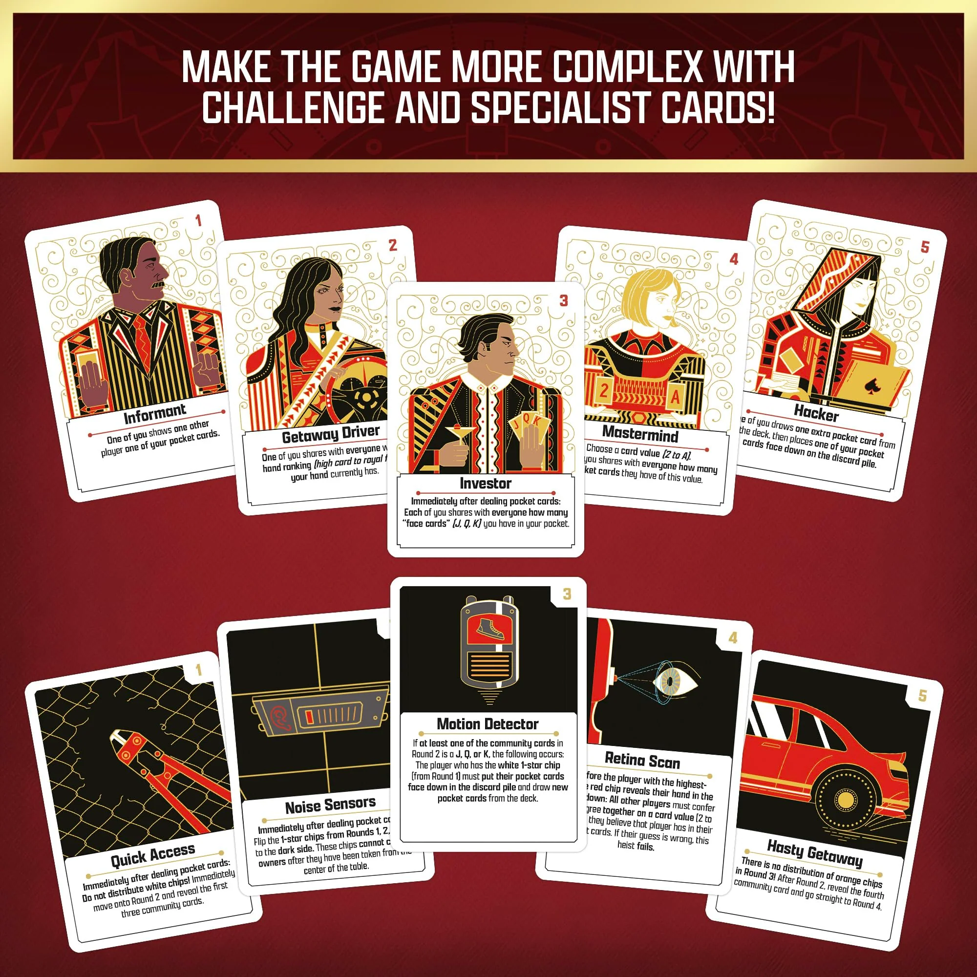 Thames & Kosmos The Gang Cooperative Poker Card Game - Image 6