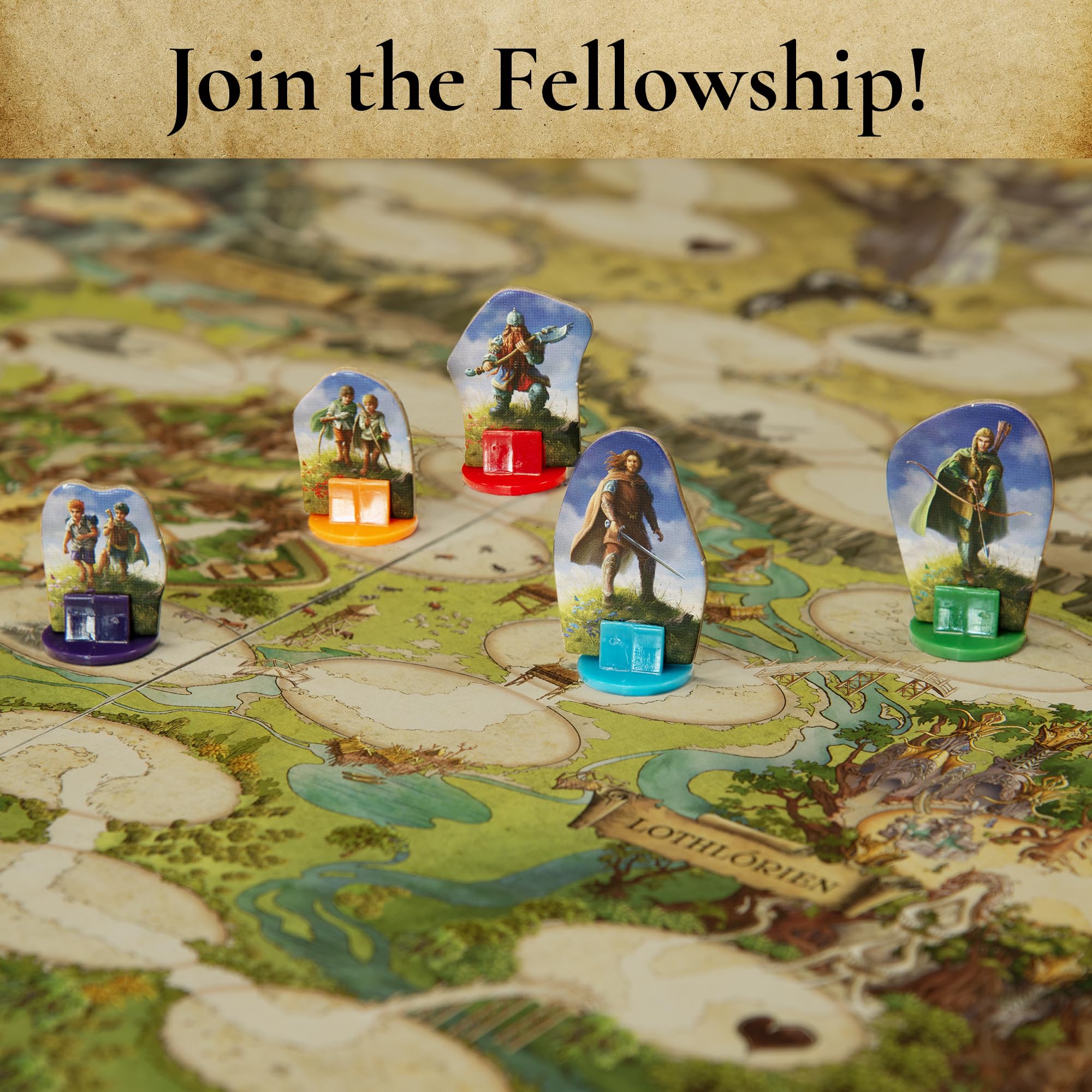 The Lord of The Rings Adventure to Mount Doom Strategy Board Game - Image 3