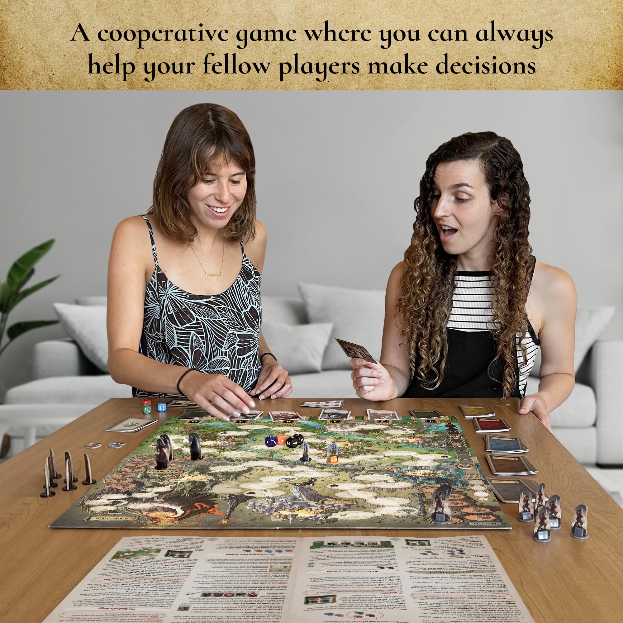 The Lord of The Rings Adventure to Mount Doom Strategy Board Game - Image 5