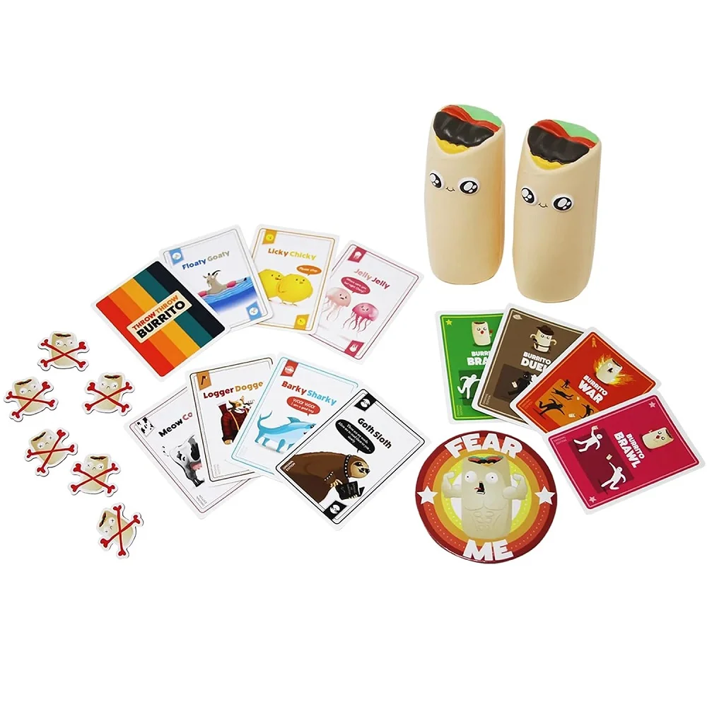 Throw Throw Burrito: The Ultimate Dodgeball Card Party Night Game - Image 2