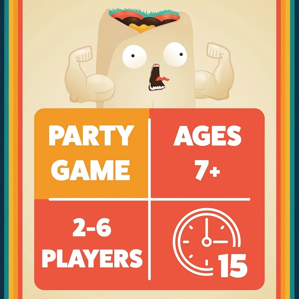 Throw Throw Burrito: The Ultimate Dodgeball Card Party Night Game - Image 4