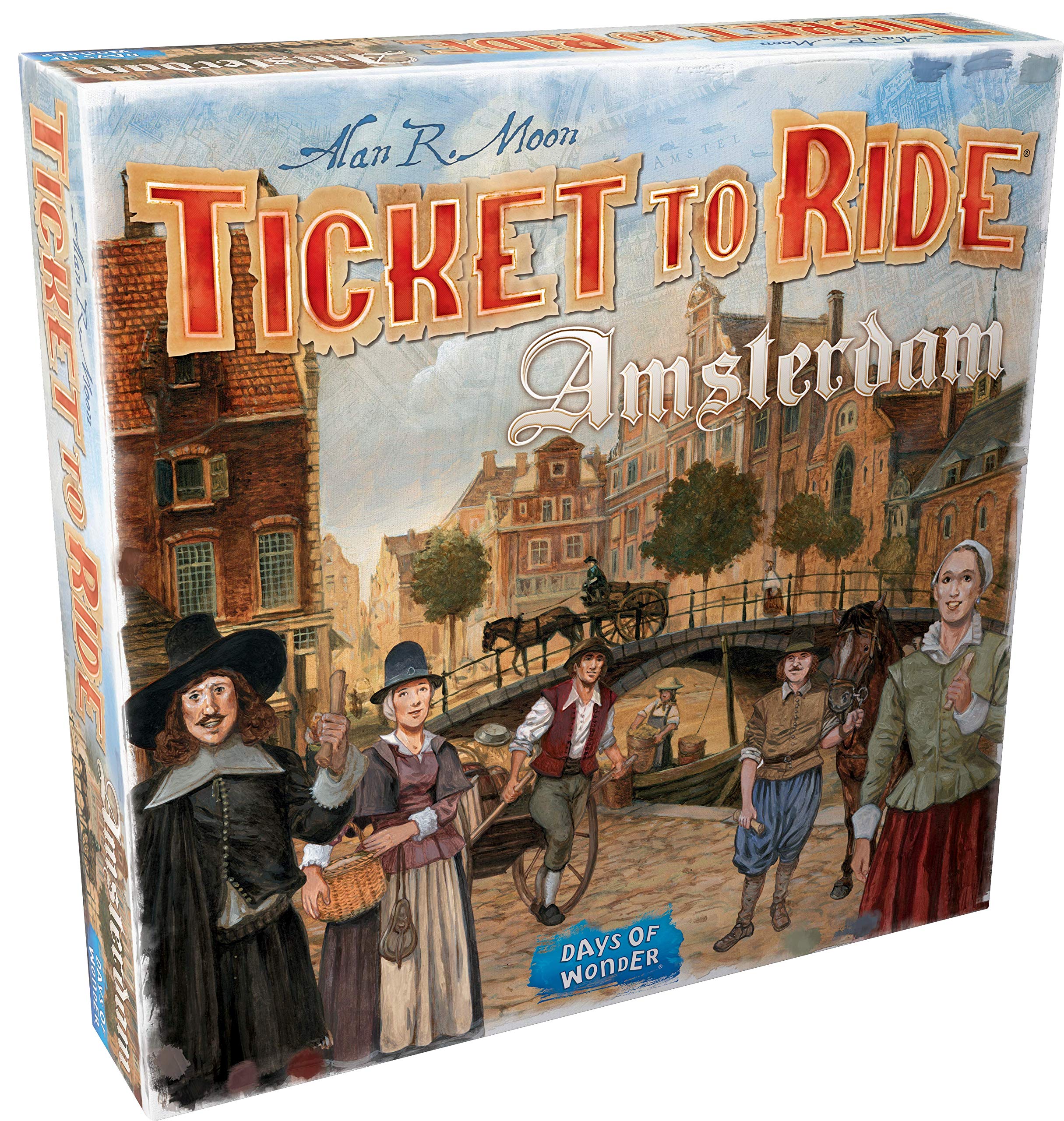 Ticket to Ride Amsterdam Board Game