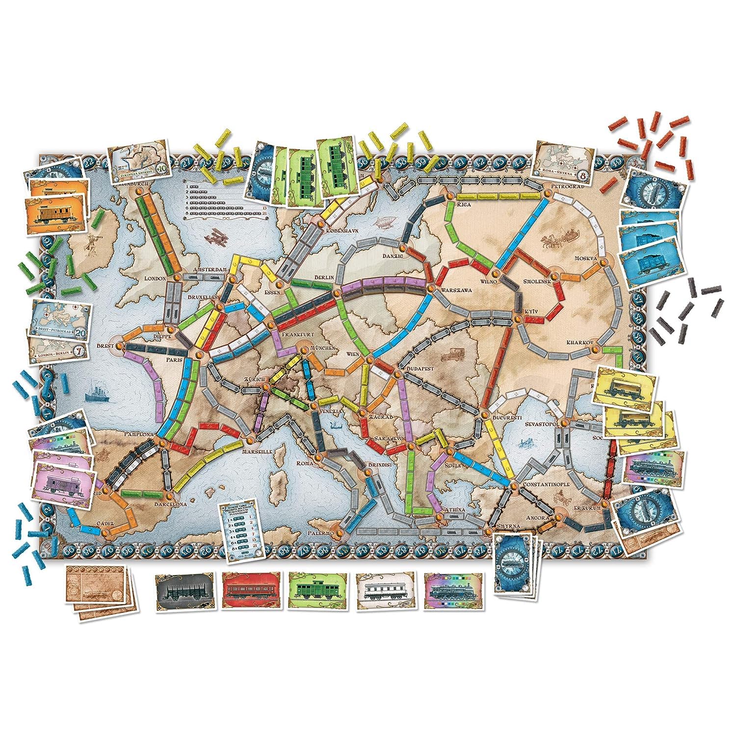 Ticket to Ride: Europe – The Classic Train Board Game - Image 4