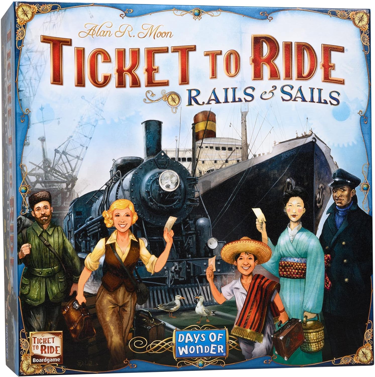 Ticket to Ride - Rails & Sails Board Game - Image 2