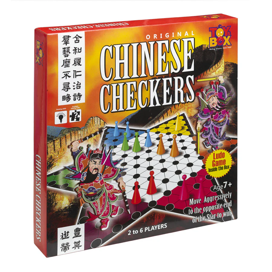 Toysbox Kids Chinese Checkers Board Game