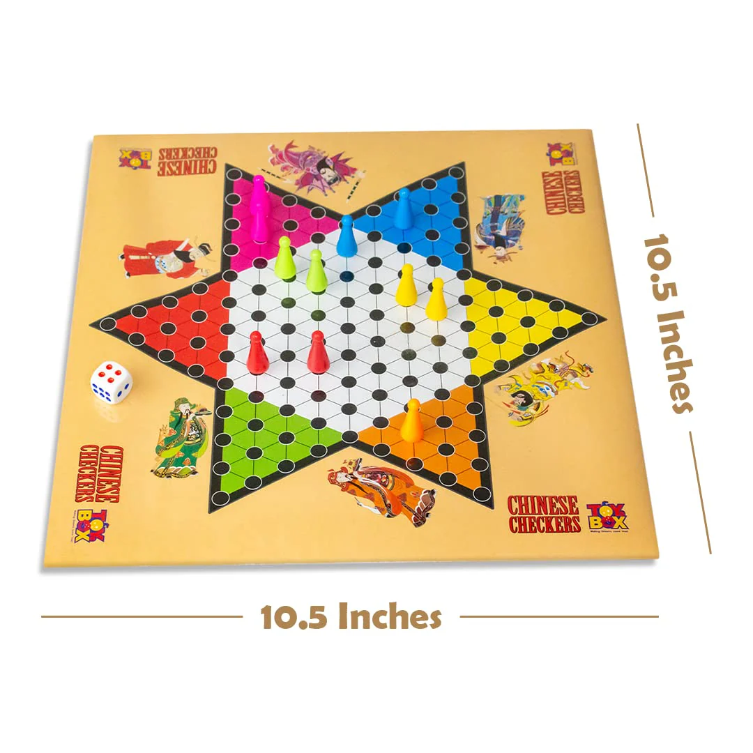 Toysbox Kids Chinese Checkers Board Game - Image 4
