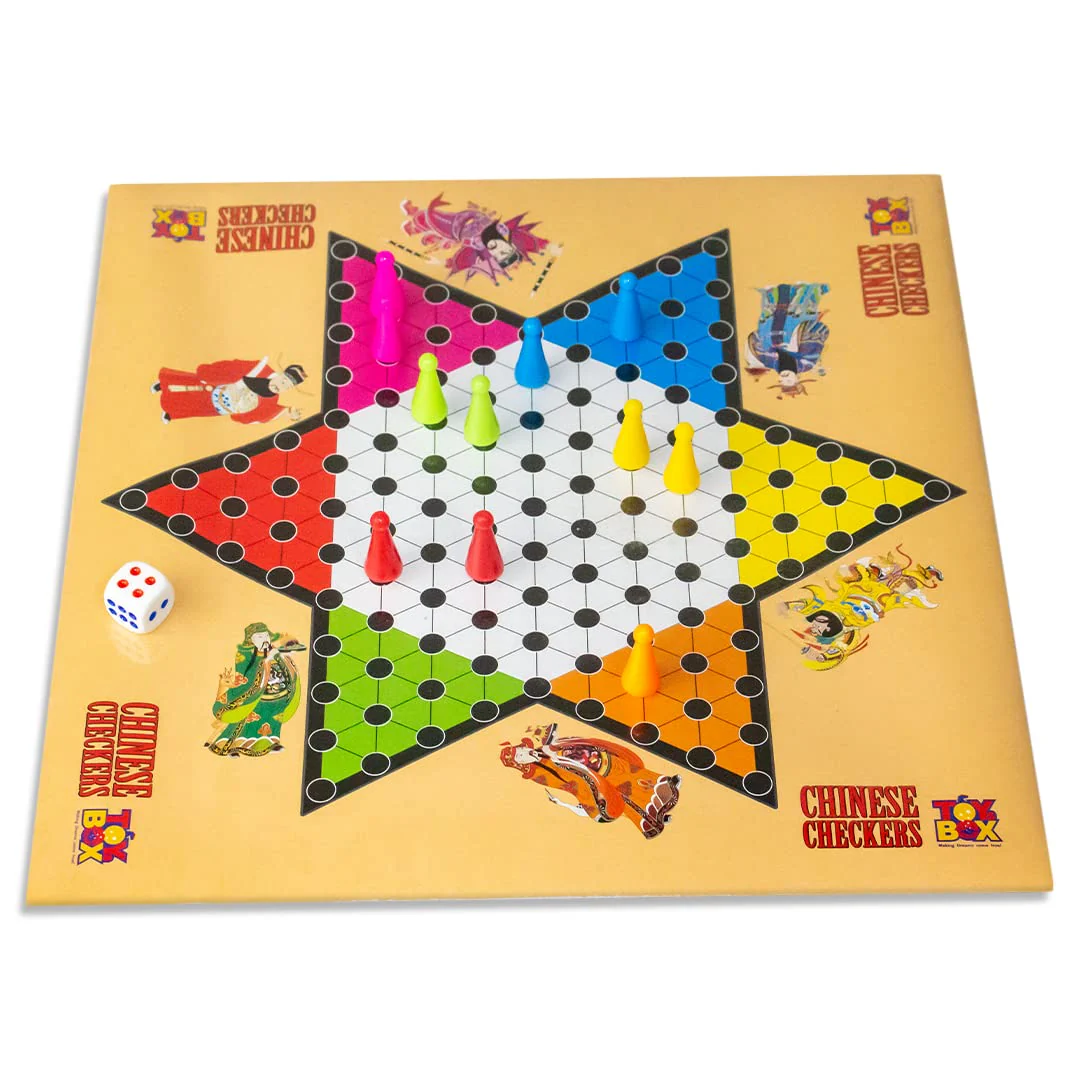 Toysbox Kids Chinese Checkers Board Game - Image 6