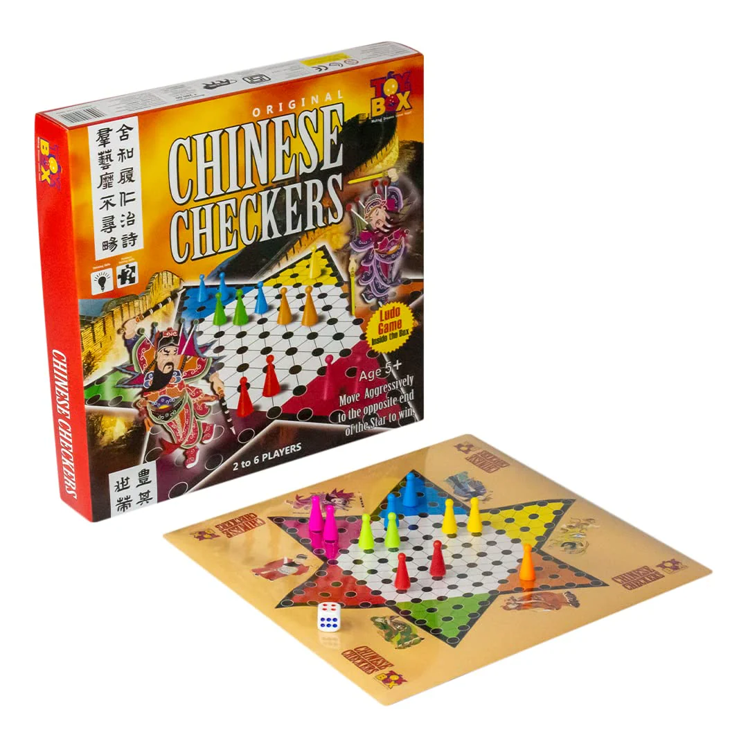 Toysbox Kids Chinese Checkers Board Game - Image 7