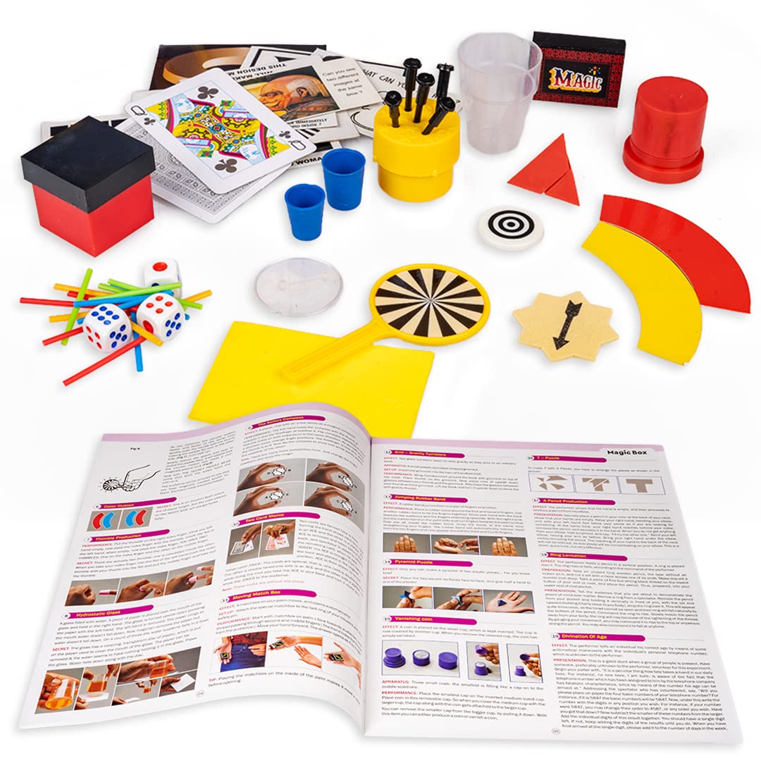 Toysbox Magic Box 52 Tricks for Kids Magic Tricks Party Game Fun Gag Toy, Birthday Present Toy - Image 2
