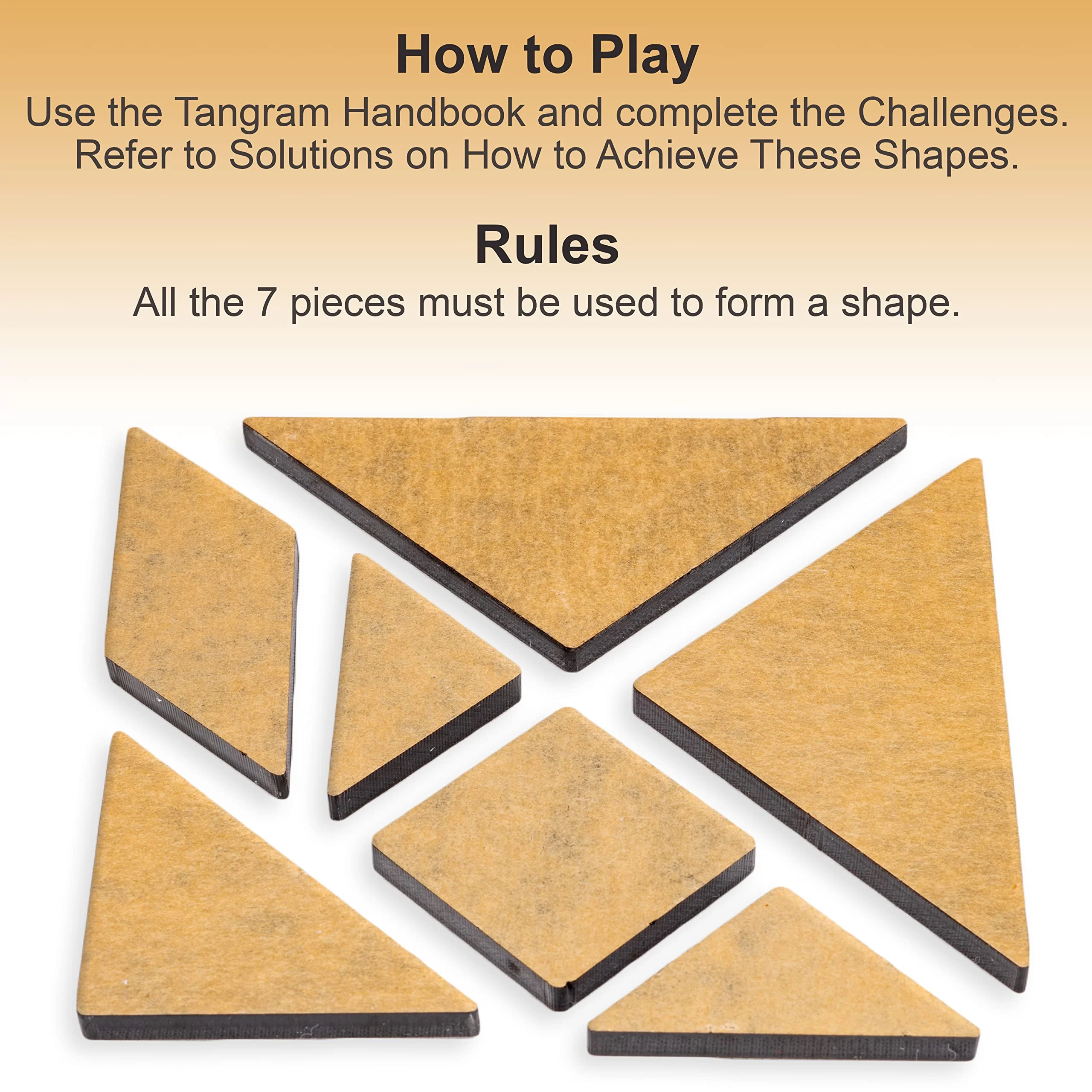 Toysbox Tangram Puzzle 7 Pieces and 786 Patterns Educational Jigsaw Puzzle Game of Shapes for Mind Development of Kids - Image 2