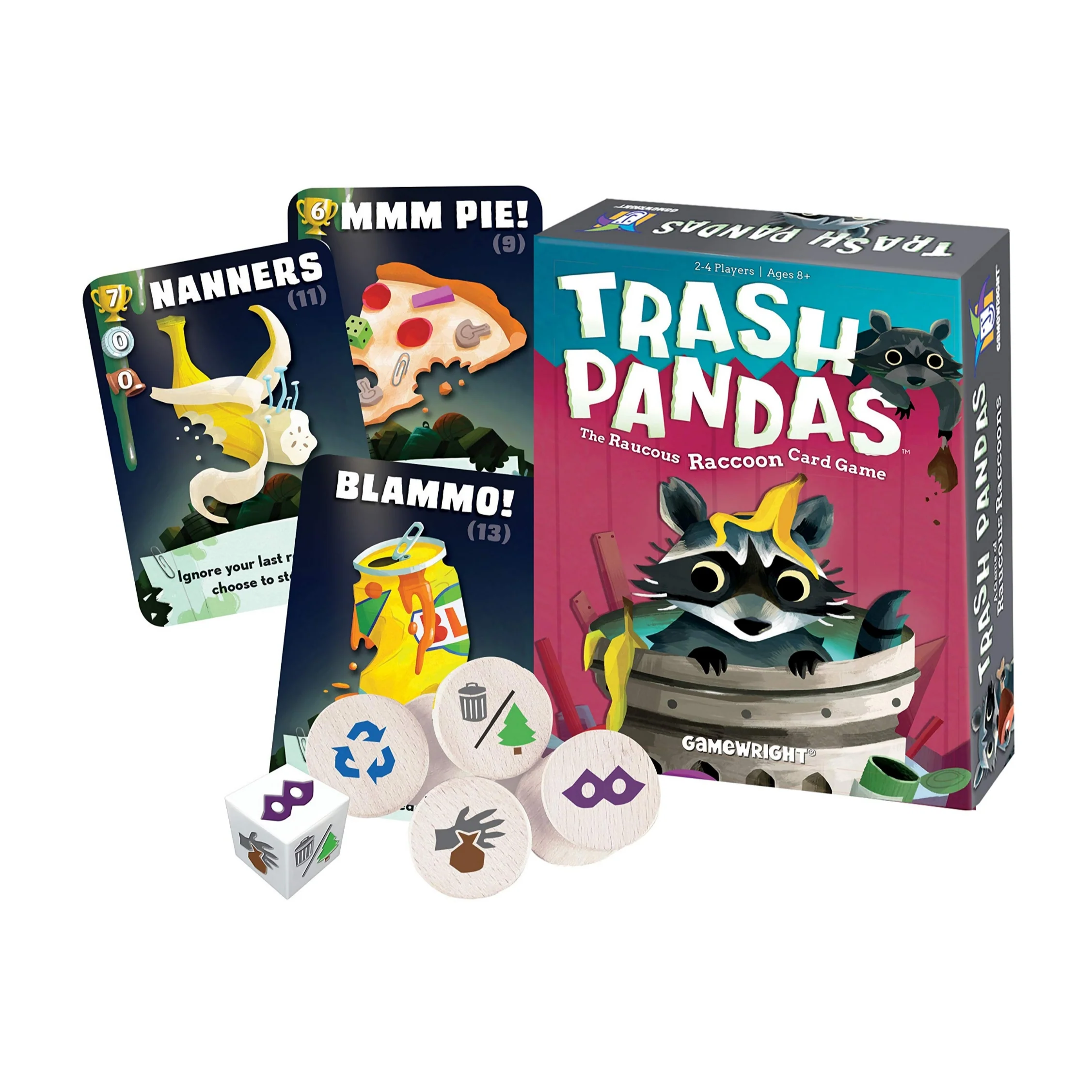 Trash Pandas - The Raucous Raccoon Push Your Luck Card Game - Image 4