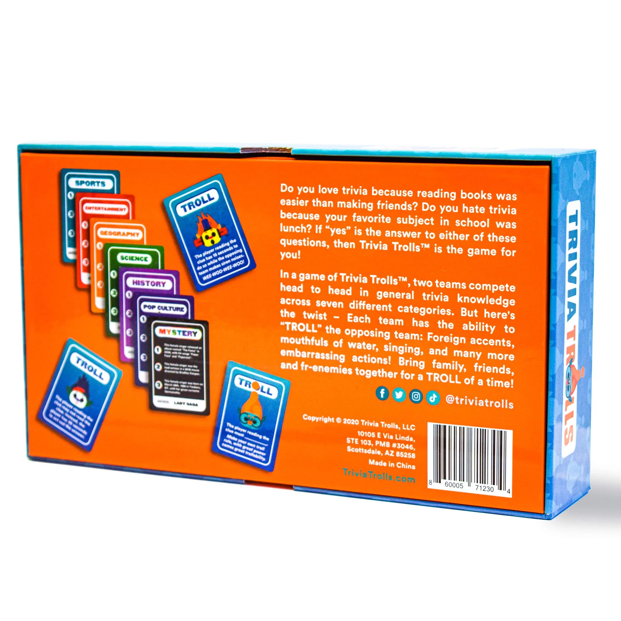Trivia Trolls Party Game - Image 2
