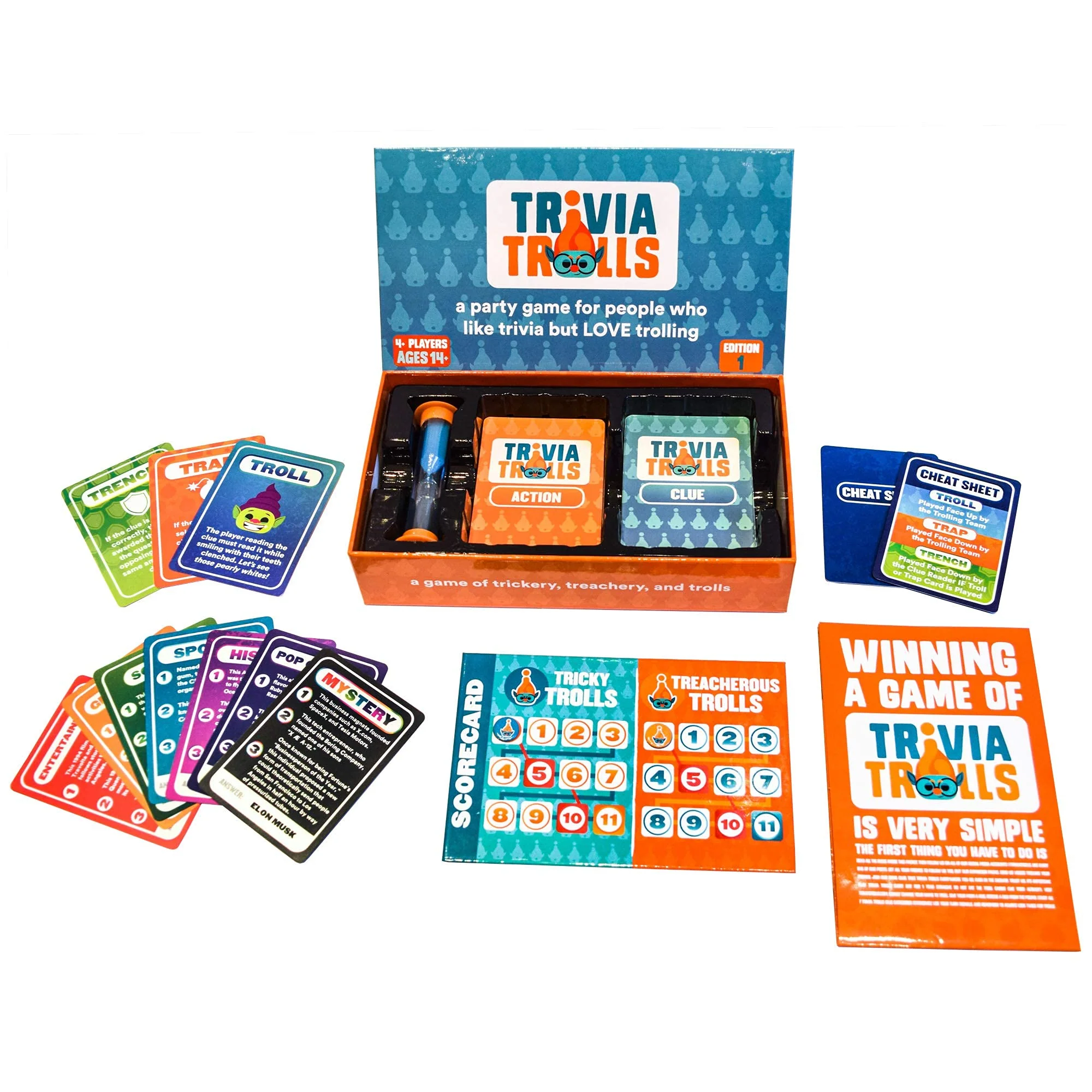 Trivia Trolls Party Game - Image 3
