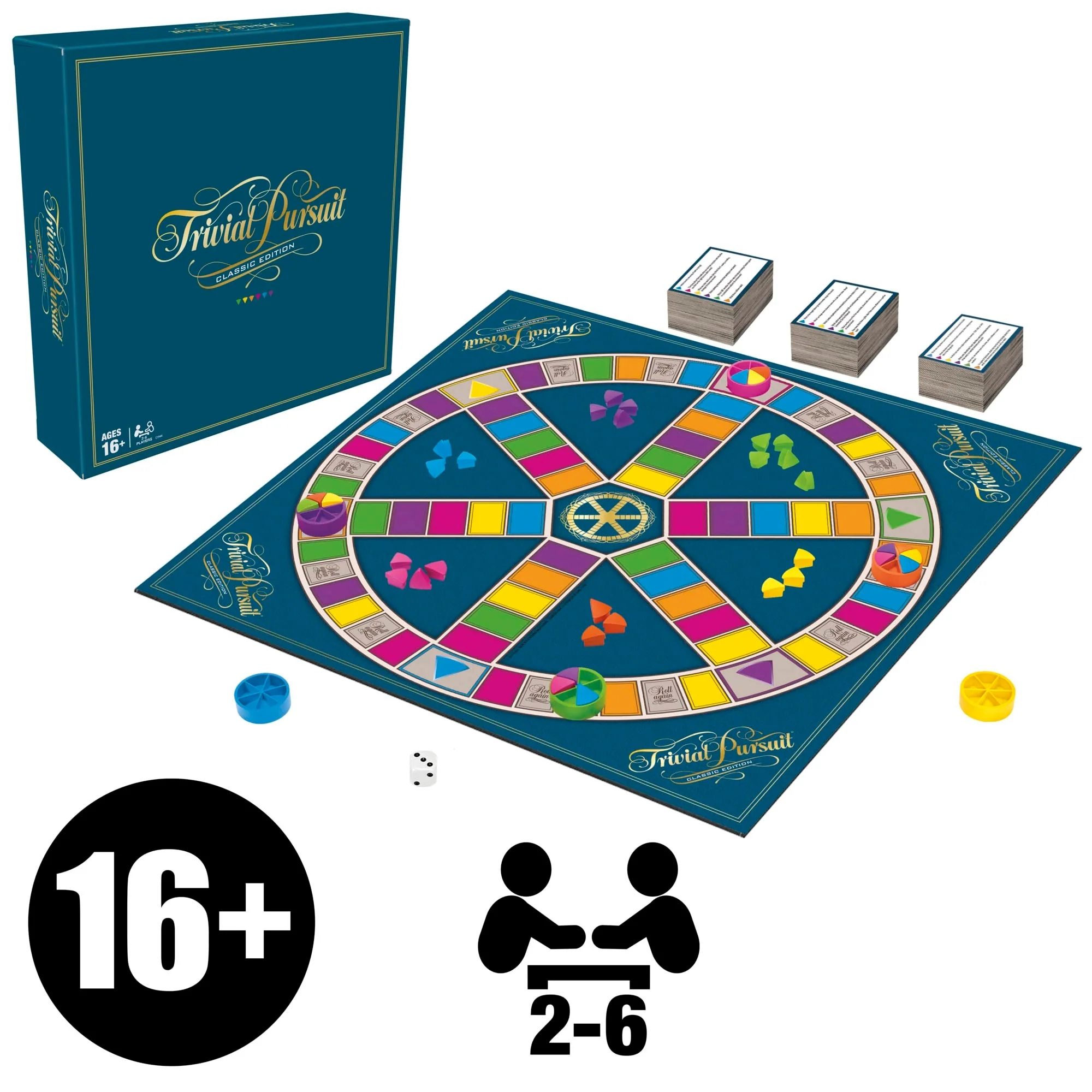 Trivial Pursuit Classic Edition Board Game - Image 6
