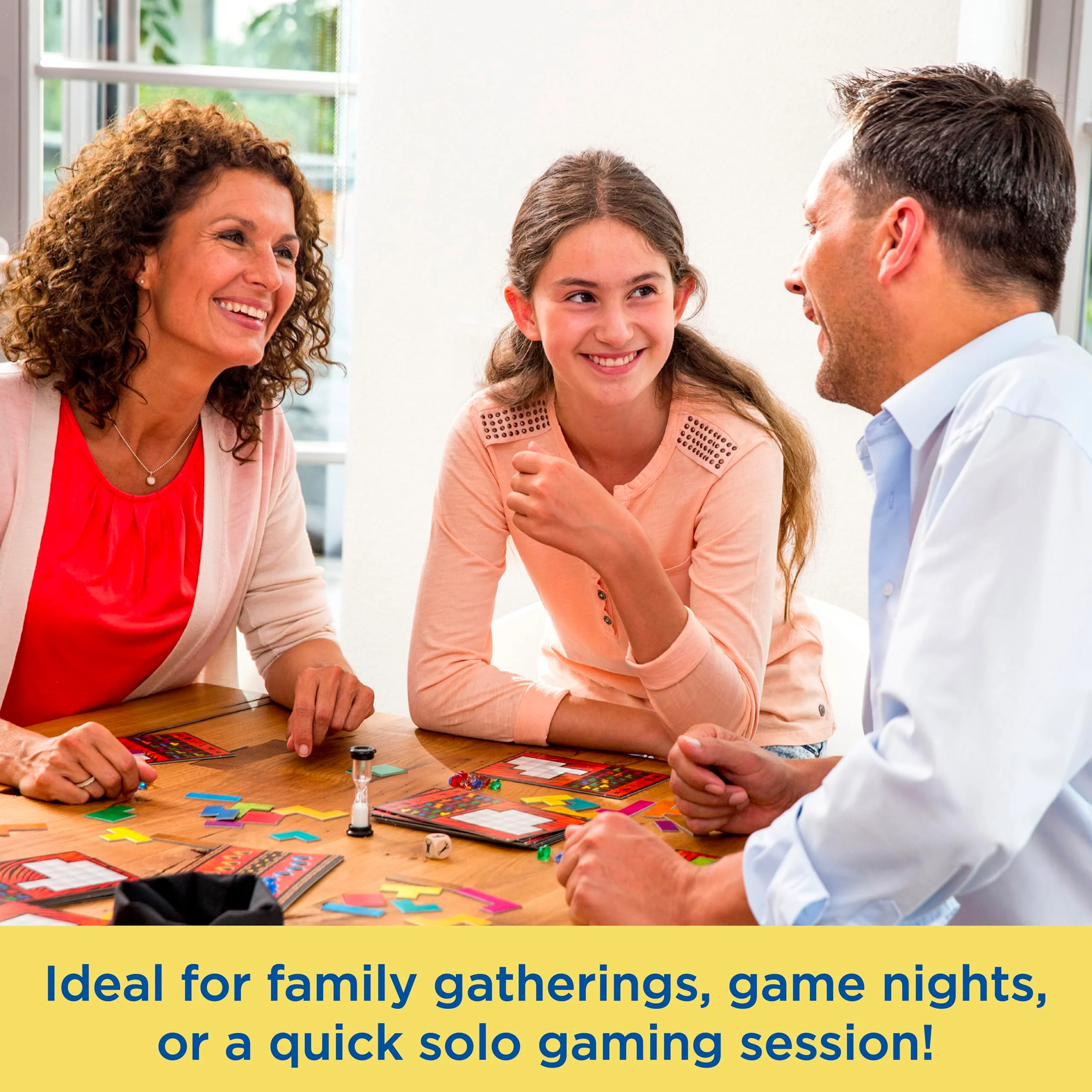 Ubongo - Sprint to Solve The Puzzle Family Friendly Fun Game Highly Re-Playable Quality Components - Image 5