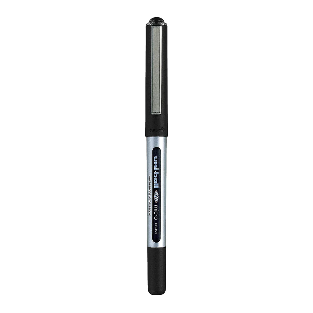 Uniball Eye UB-150 Roller Ball Pen - Black - Image 3