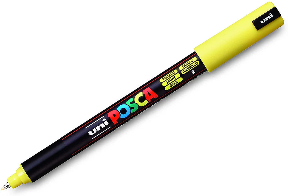 Uniball Posca Ultra Water Based Paint marker PC-1MR Set - Image 5
