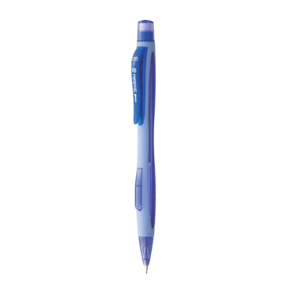 Uniball Shalaku M5-228 Mechanical Pencil (0.5 mm, Blue Body)