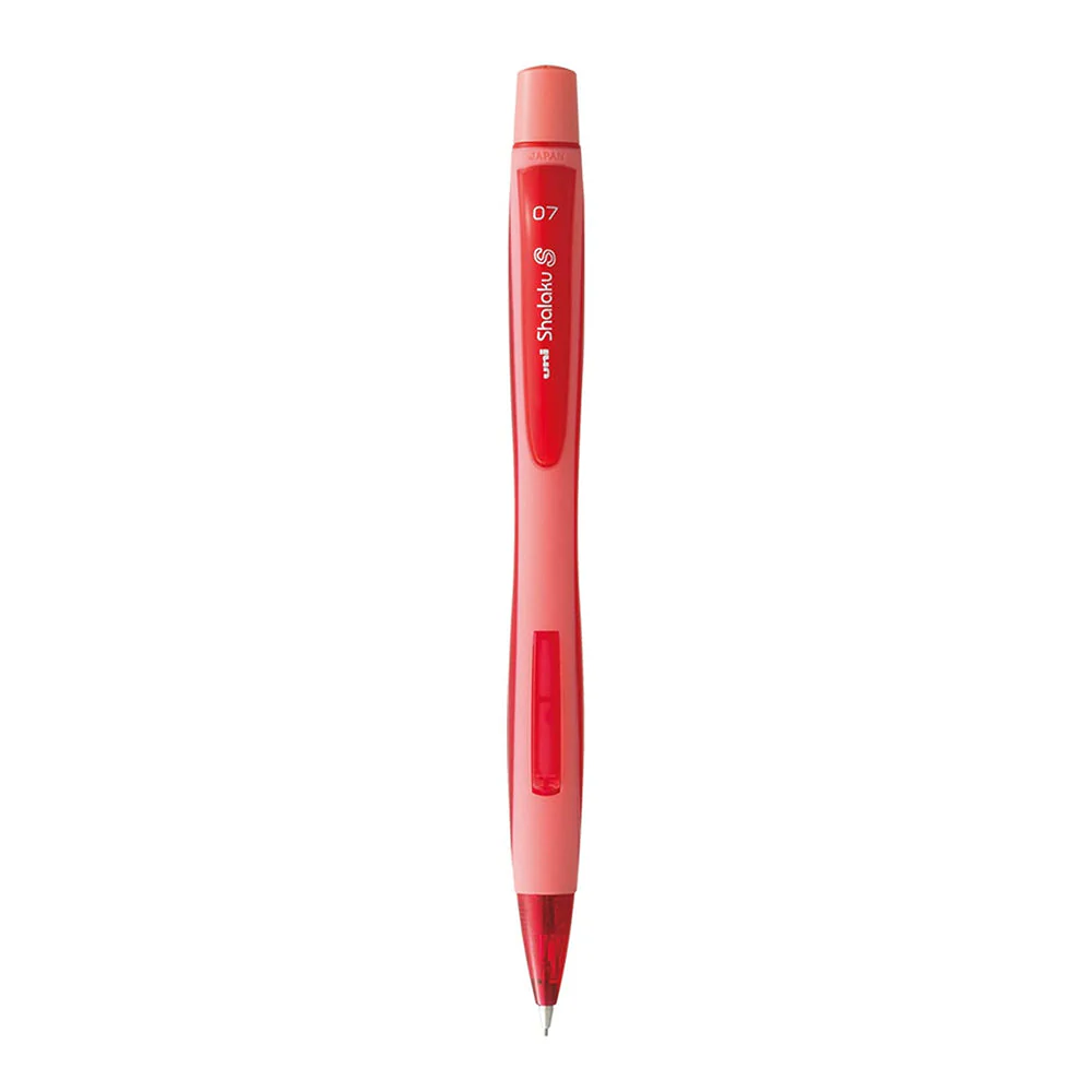 Uniball Shalaku M7-228 Mechanical Pencil (0.7 mm, Red Body)