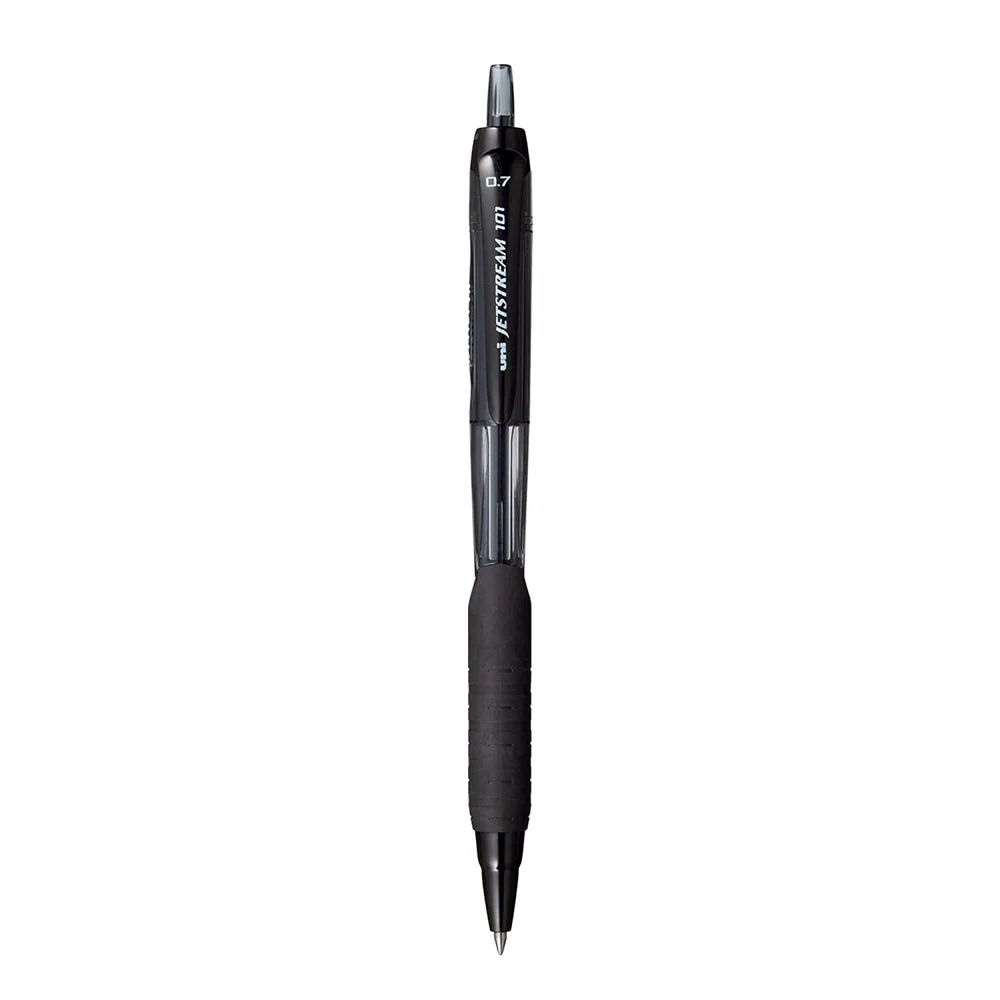 Uniball SXN-101 C Jetstream Roller Ball Pen (0.7mm, Black Body, Black Ink) - Image 2