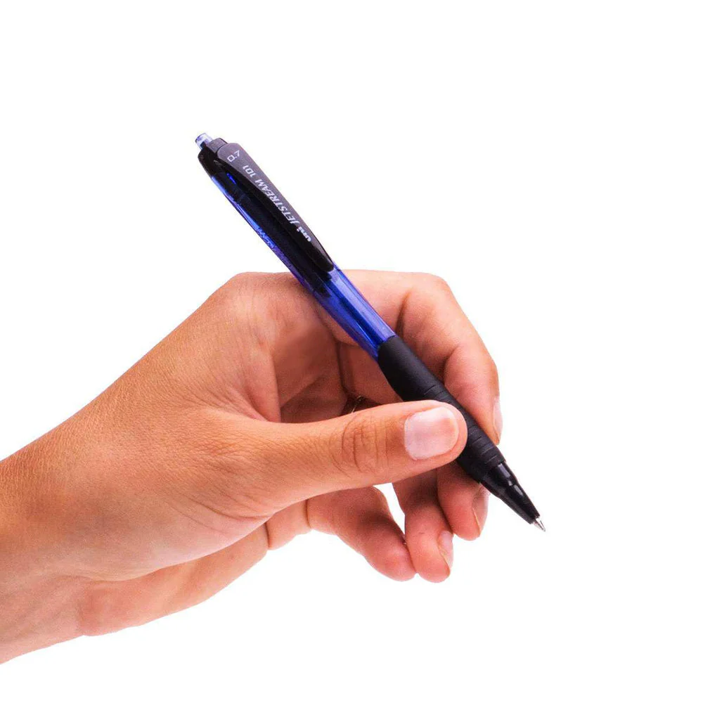 Uniball SXN-101 C Jetstream Roller Ball Pen (0.7mm, Blue Body, Blue Ink ) - Image 2